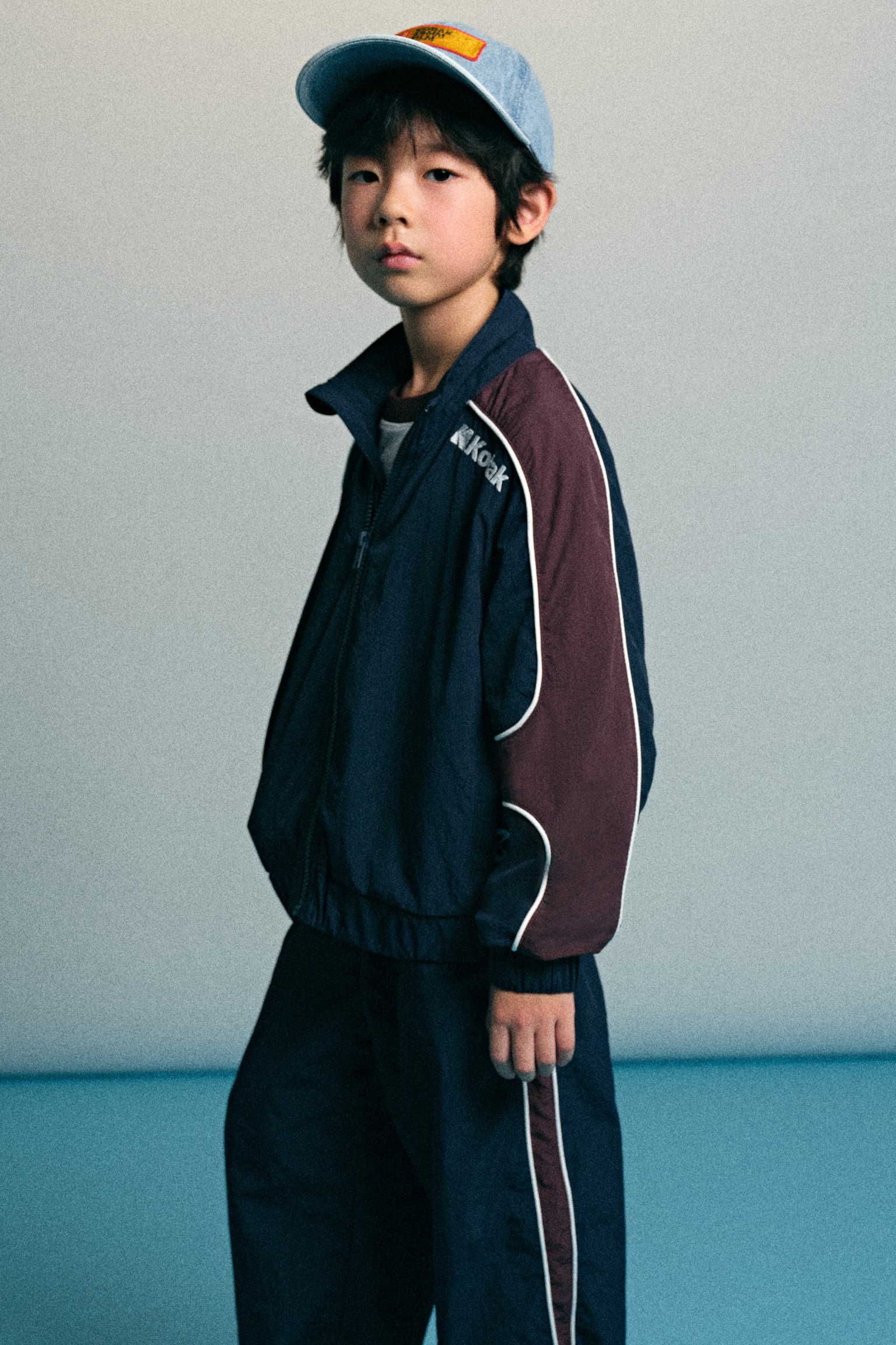 圖案運動外套 - 海軍藍/Kodak - 5