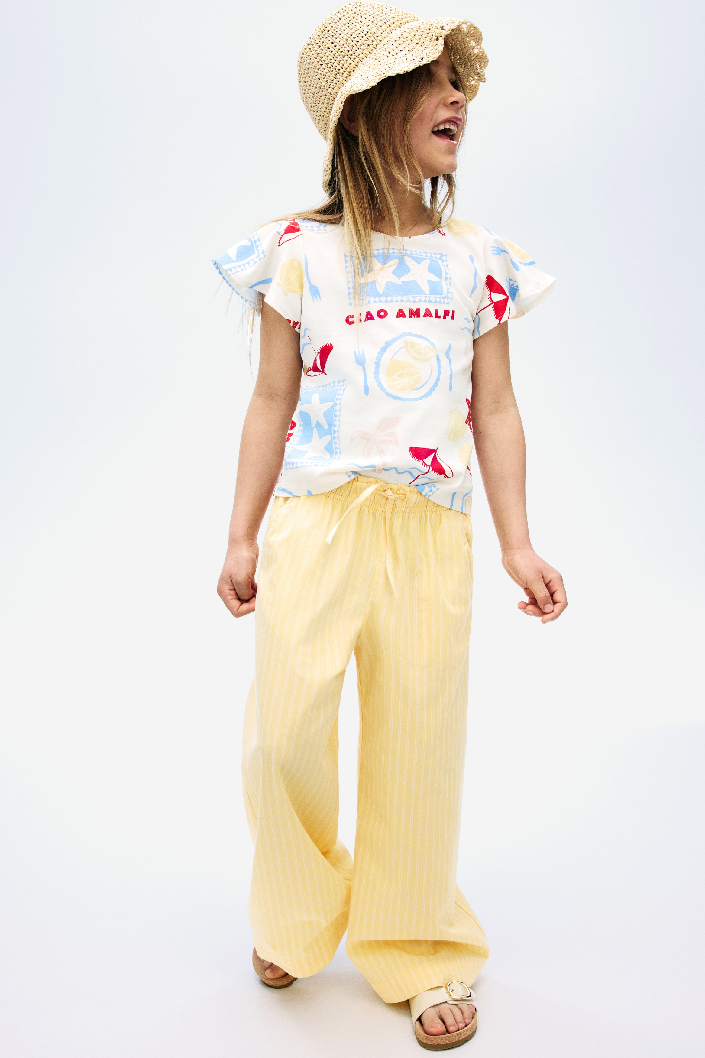 flutter-sleeved cotton top-image