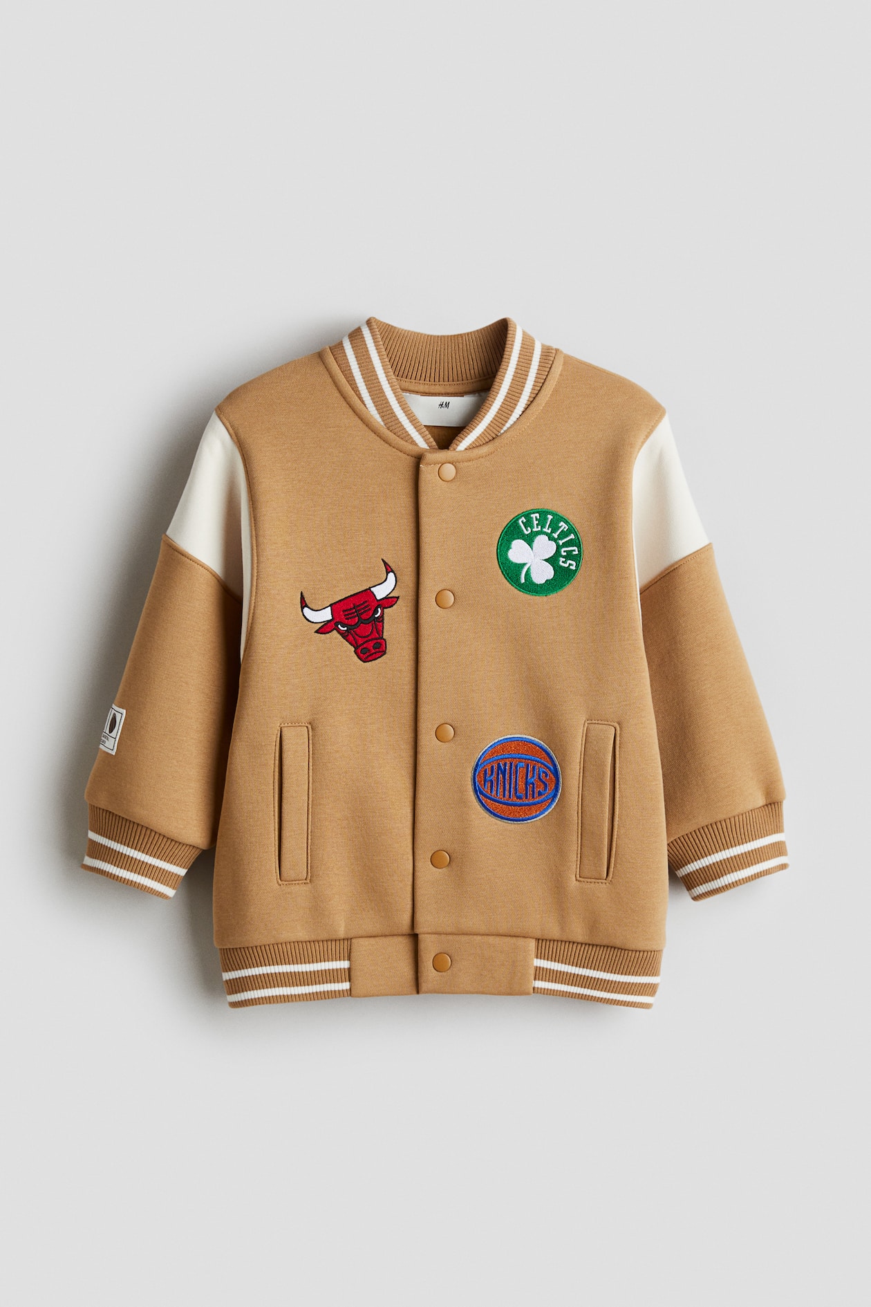 スウェットスタジャン - ベージュ／NBA - Kids | H&M JP