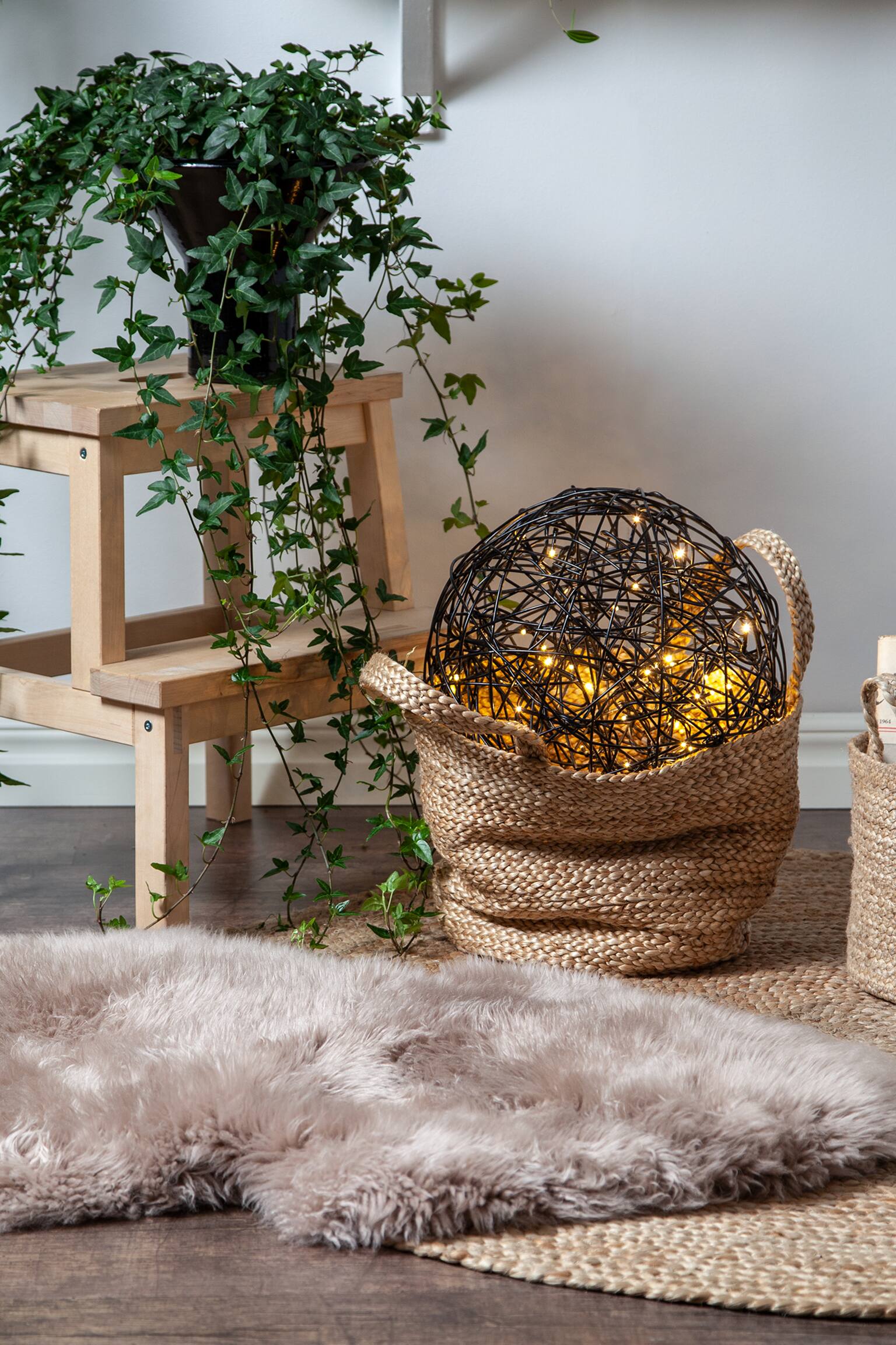 Outdoor-deko Trassel 37,5 cm Drinnen/draußen - Schwarz - 3