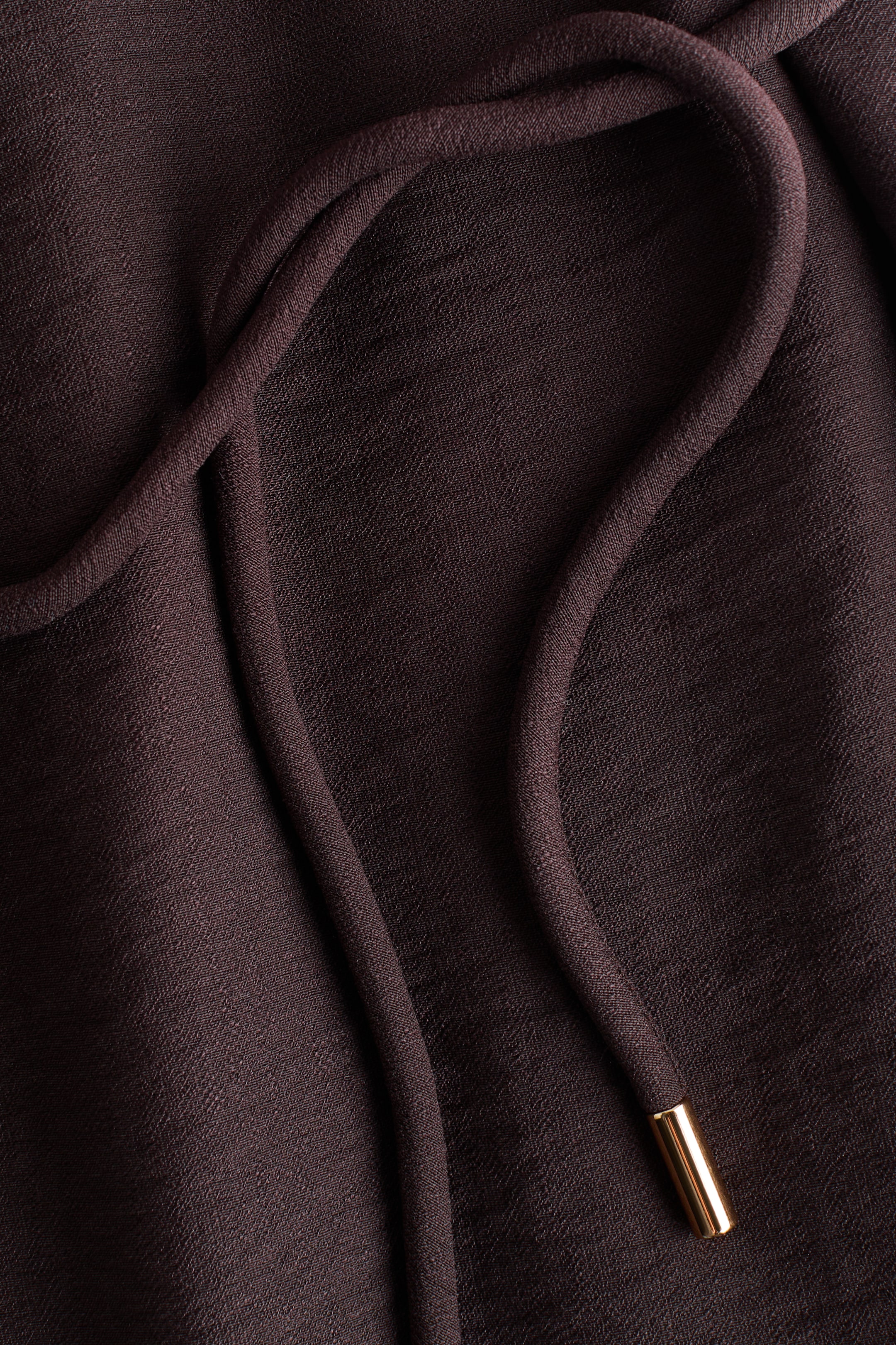 Женские платья H&M Tie-Detail Tunic Dress — фото 6