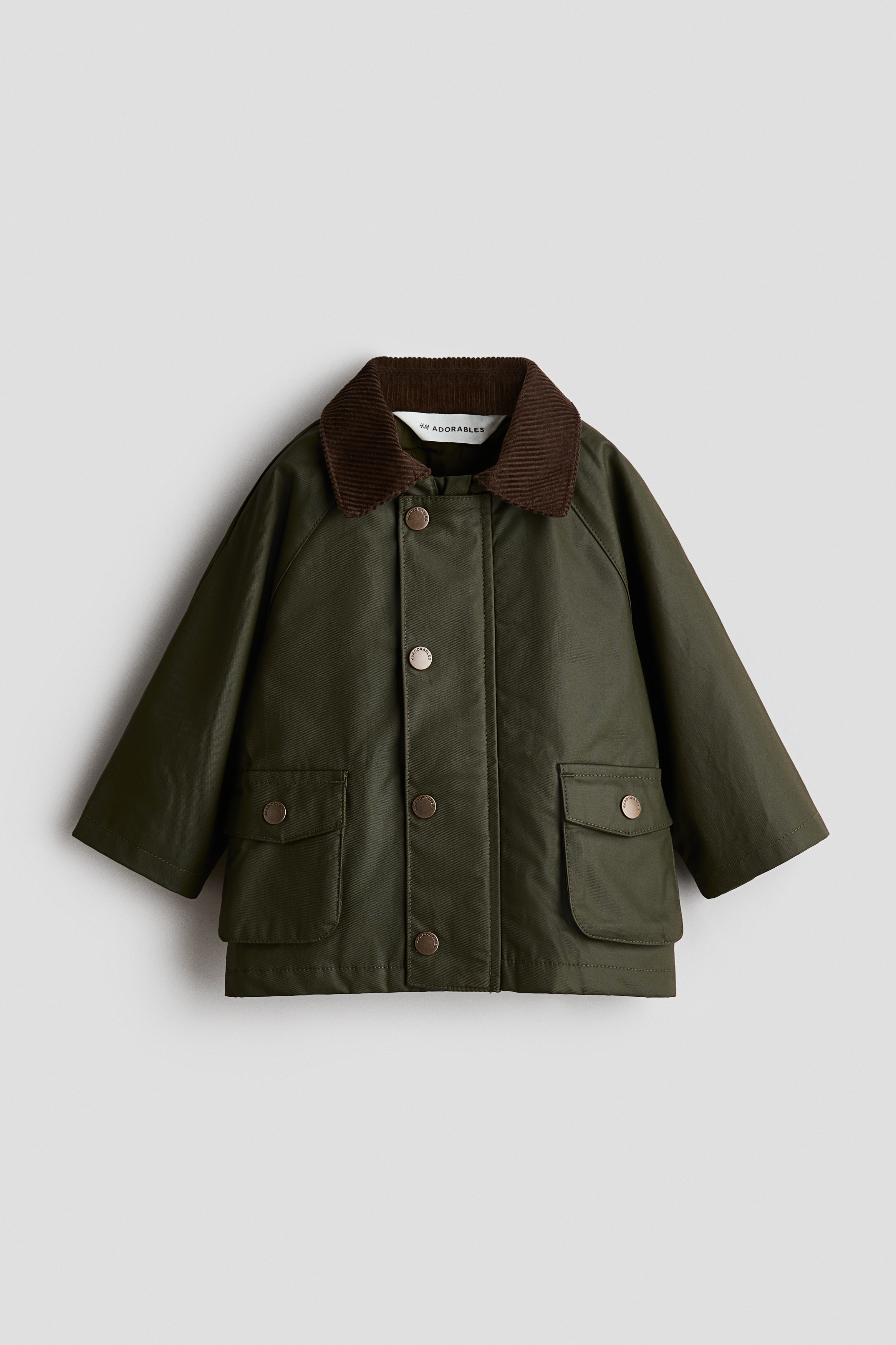 Waxed cotton jacketModel
