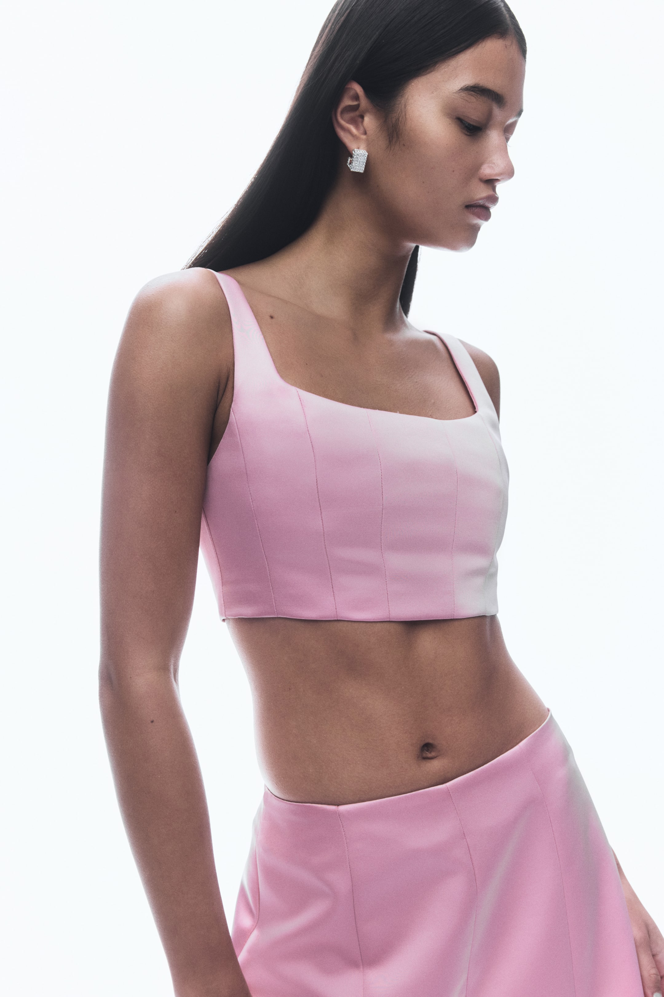 View larger image: Bralette Top - Light pink - Ladies | H&M AU 1