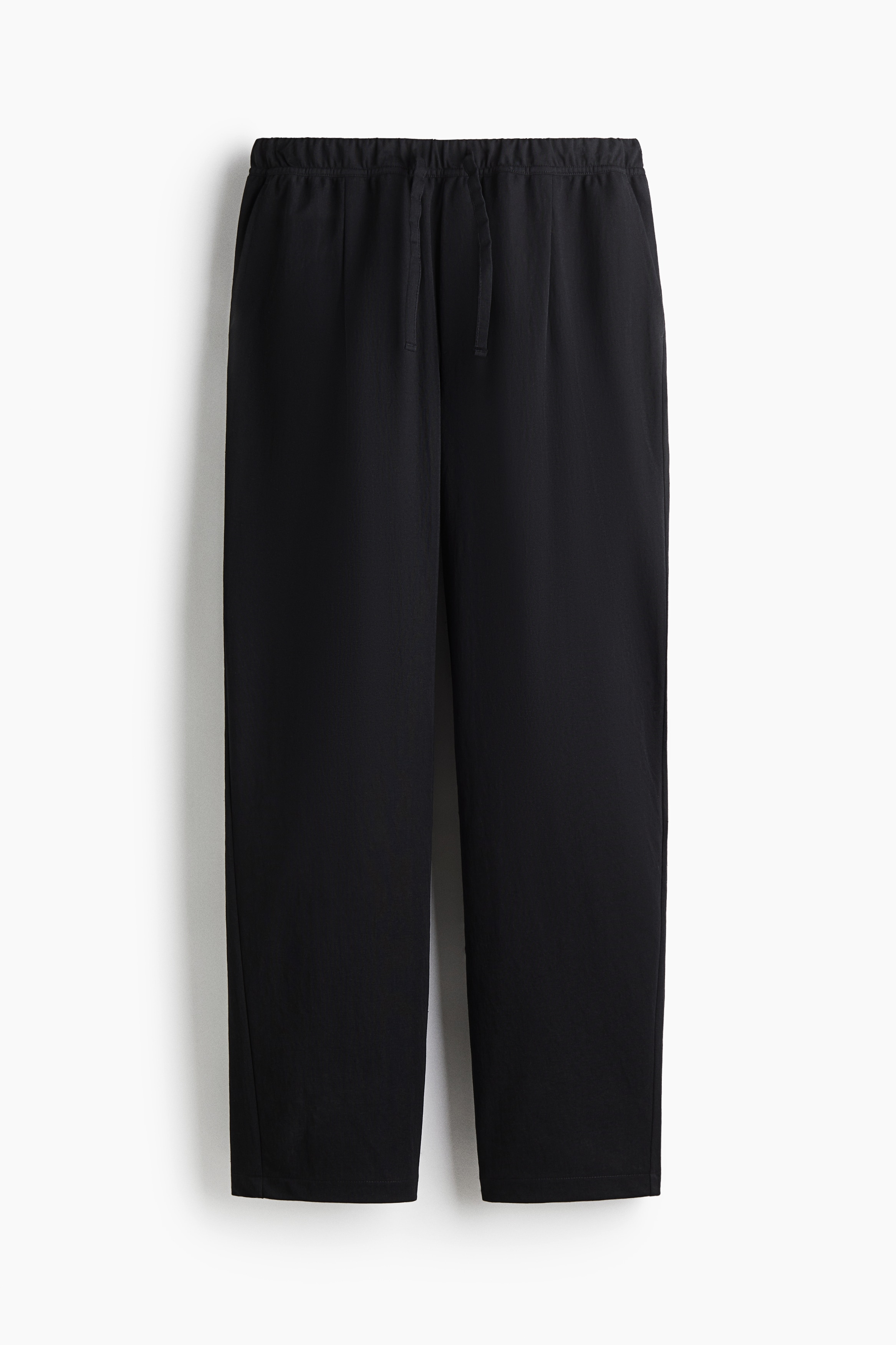 Broek - Relaxed Fit - Zwart/Beige/Donker kakigroen