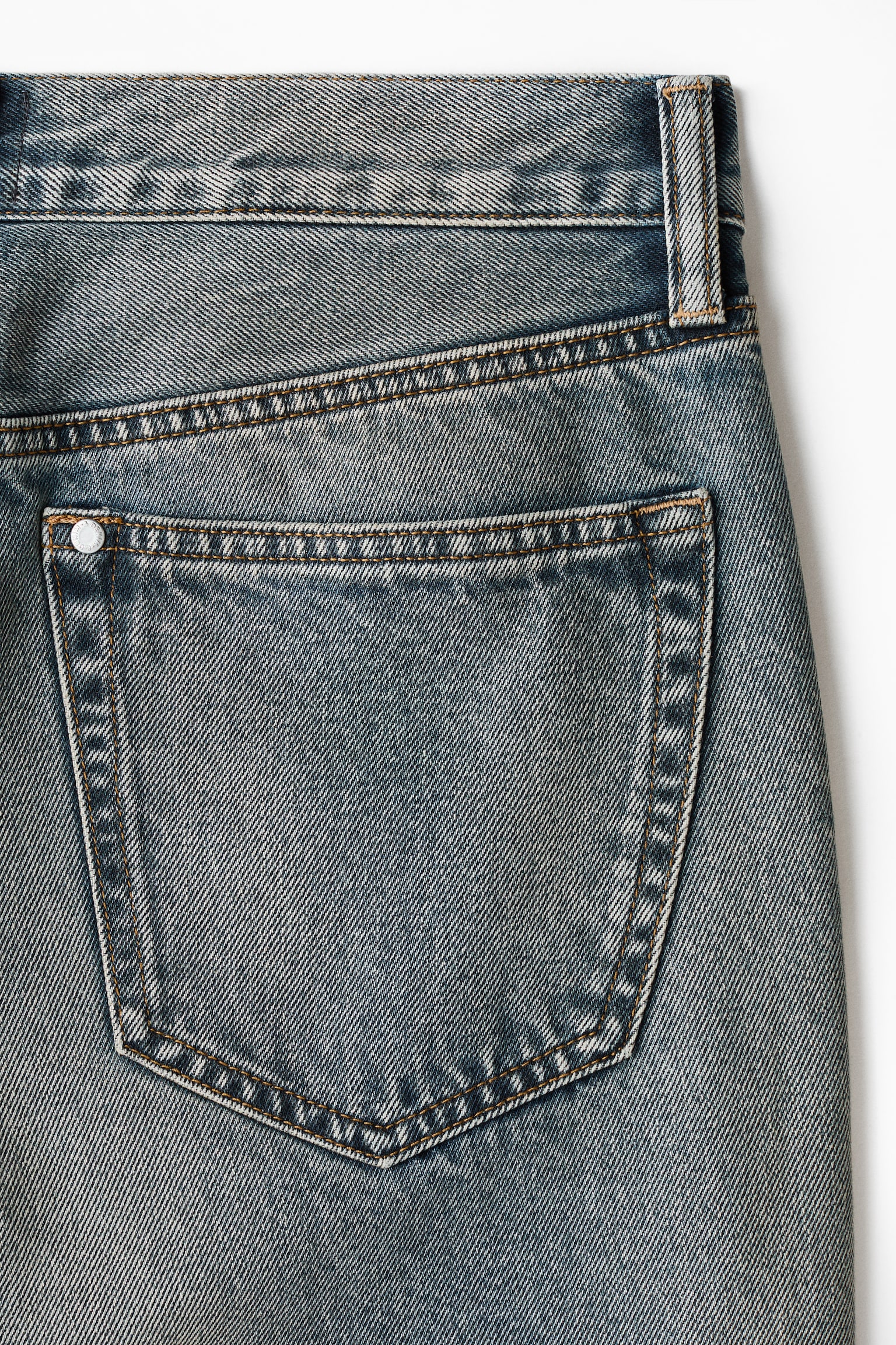 Original Straight Jeans - Denim blue/White/Dark denim blue/Denim black - 5