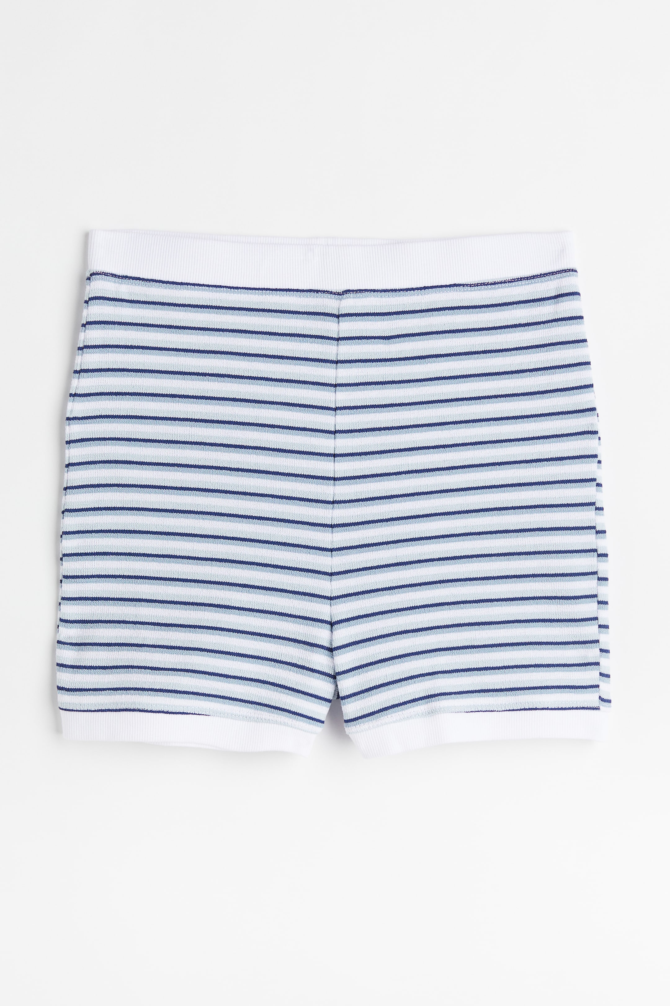 Jersey Shorts with High Waist