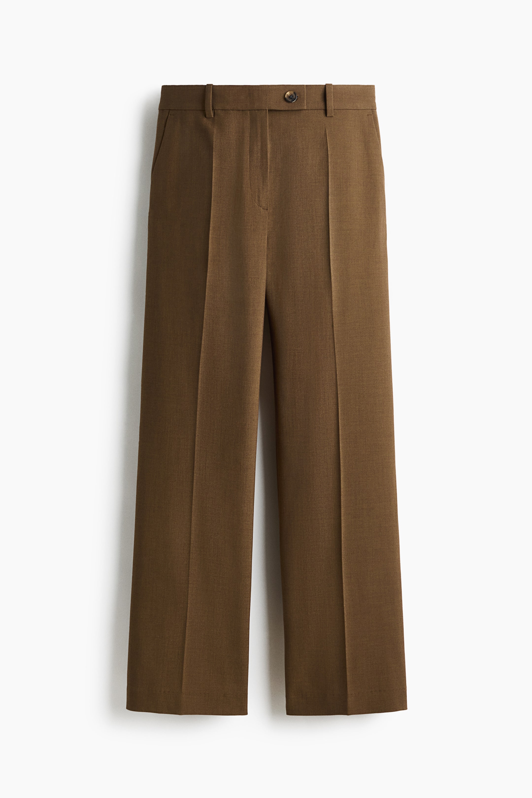 View larger image: Tailored trousers - Dark khaki green - Ladies | H&M IN 1
