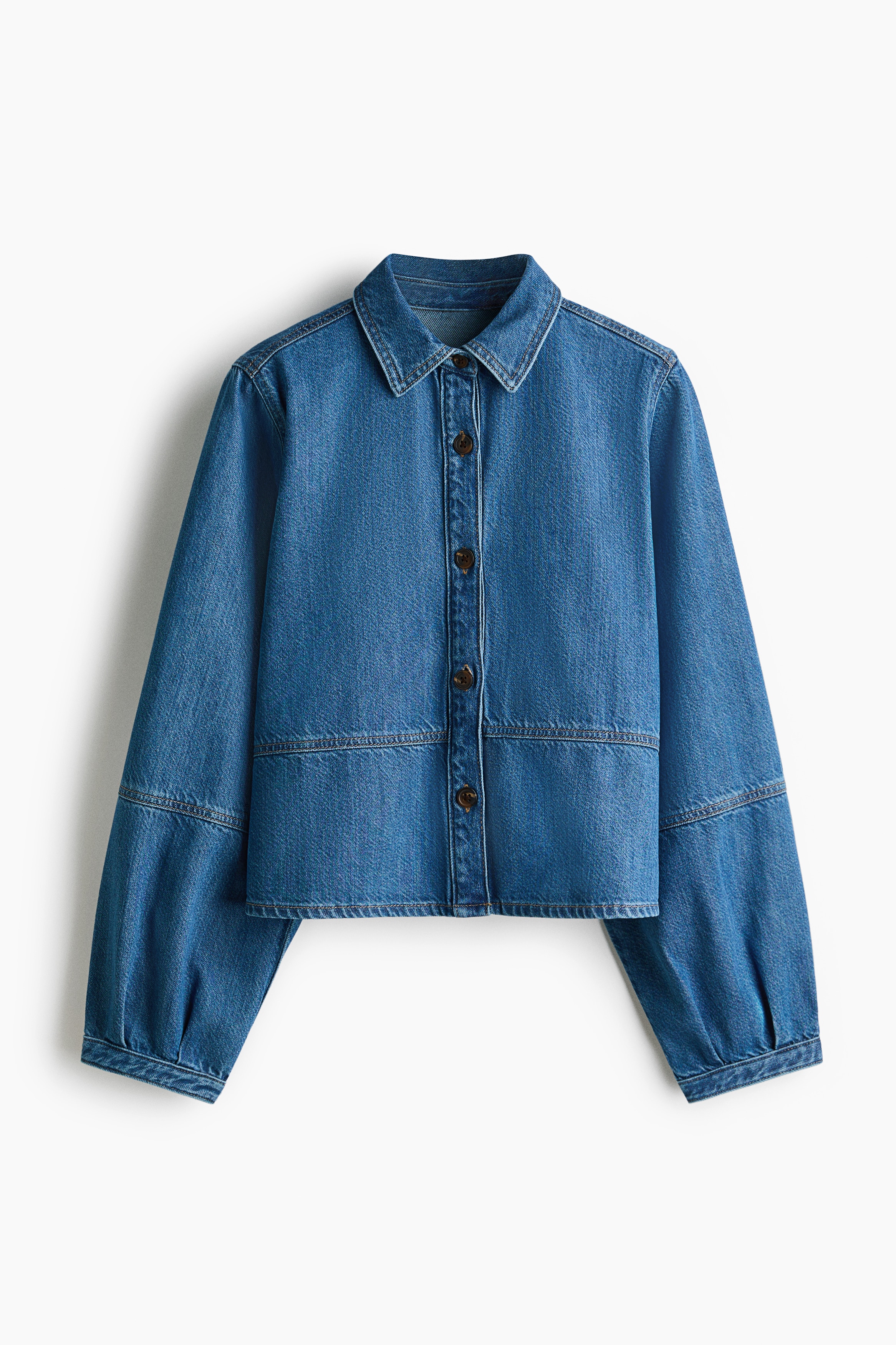 Denim Shirt - Denim blue/Beige/Light denim blue
