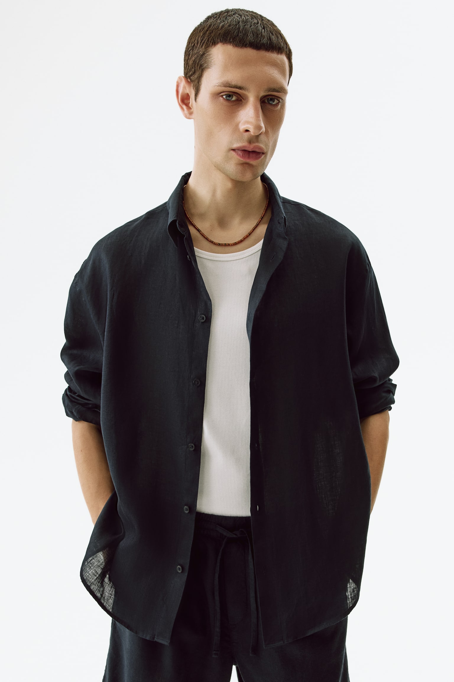 Camisa de lino Relaxed Fit - 2