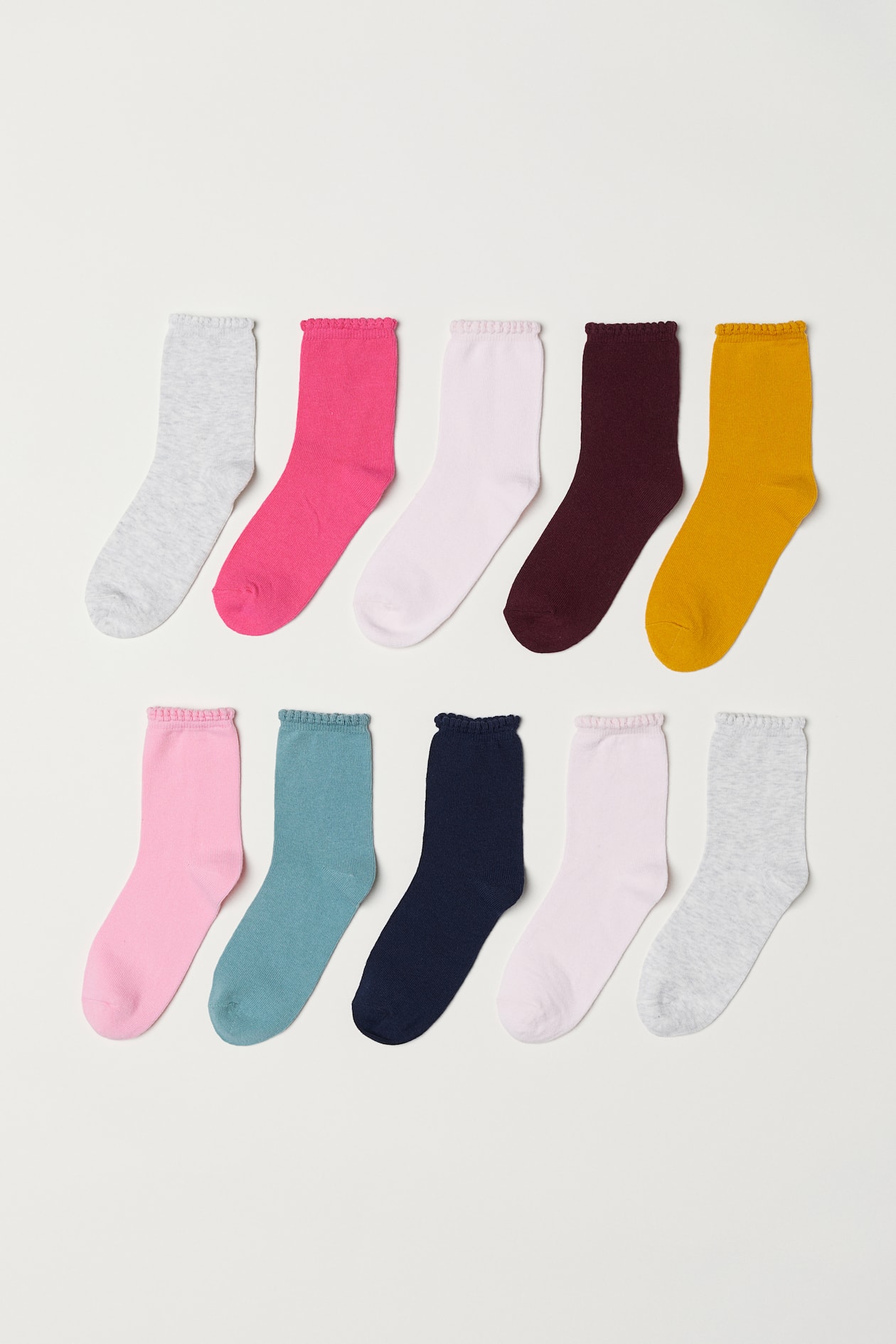 10-pack Socks - Light pink/multicolored - Kids | H&M US