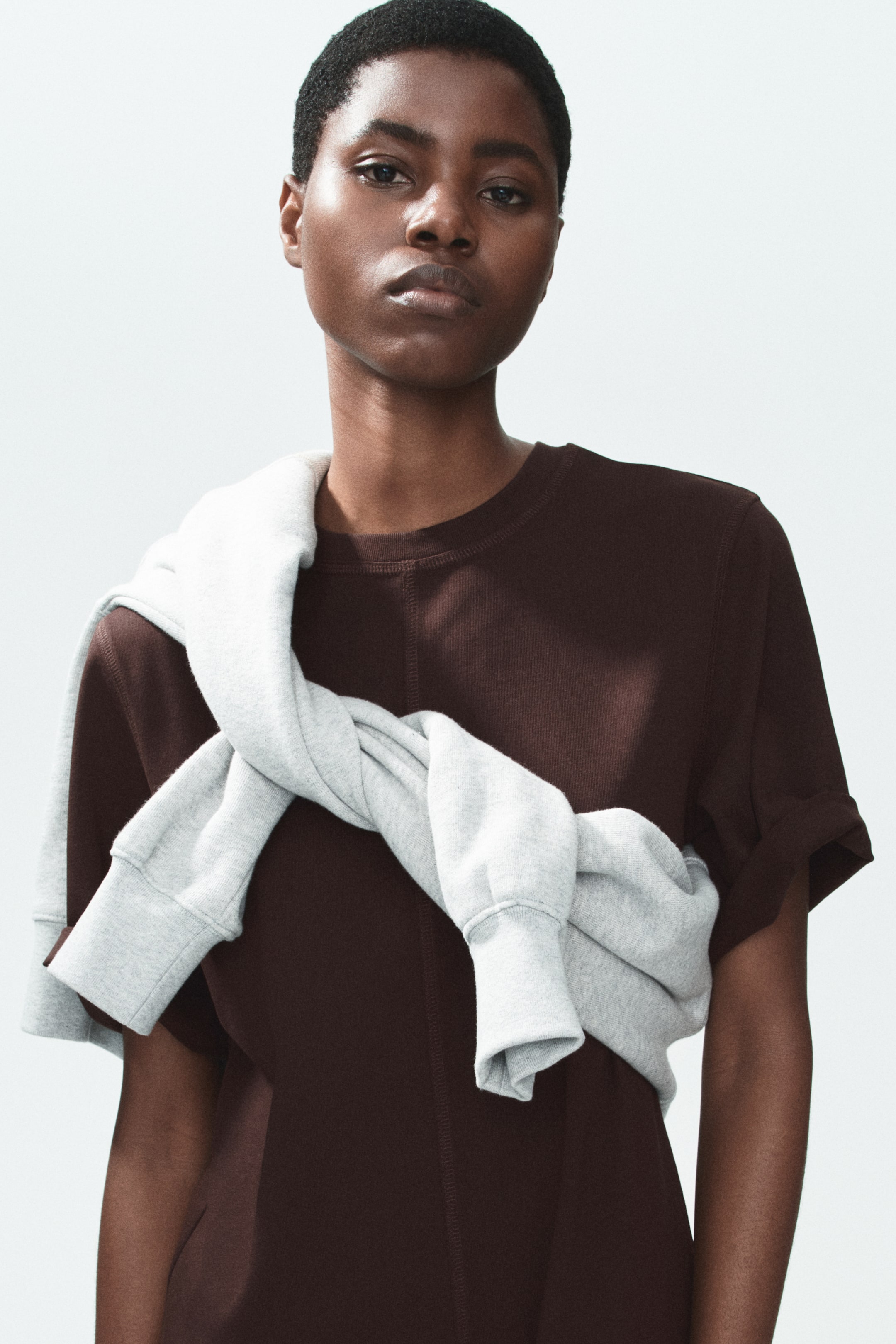 Robe T-shirt en coton