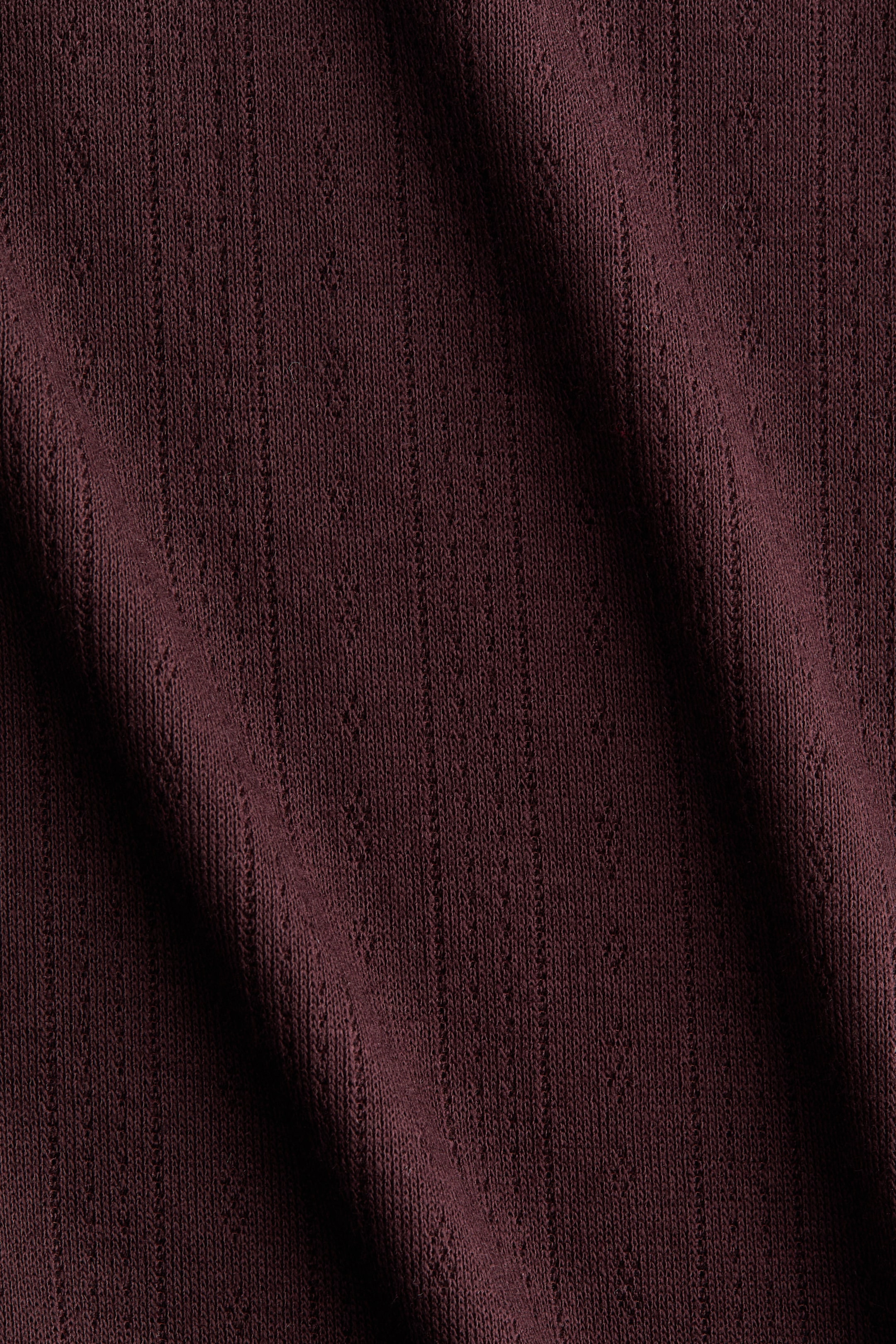 Преглед на по-голямо изображение: Долнище на пижама от ажурно трико - Тъмнокафяв - ЖЕНИ | H&M BG 6