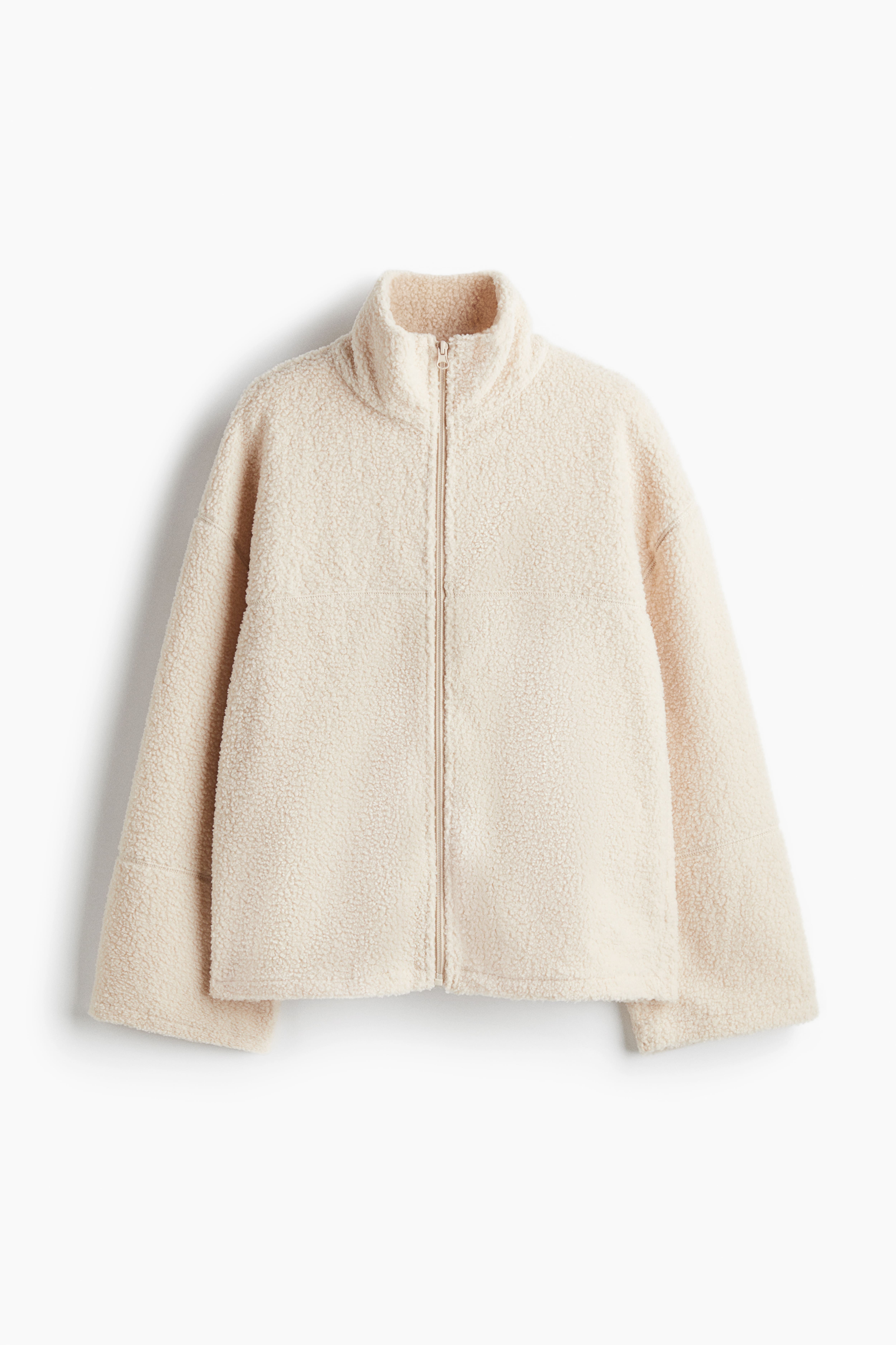 Half-Zip Teddy Fleece Jacket
