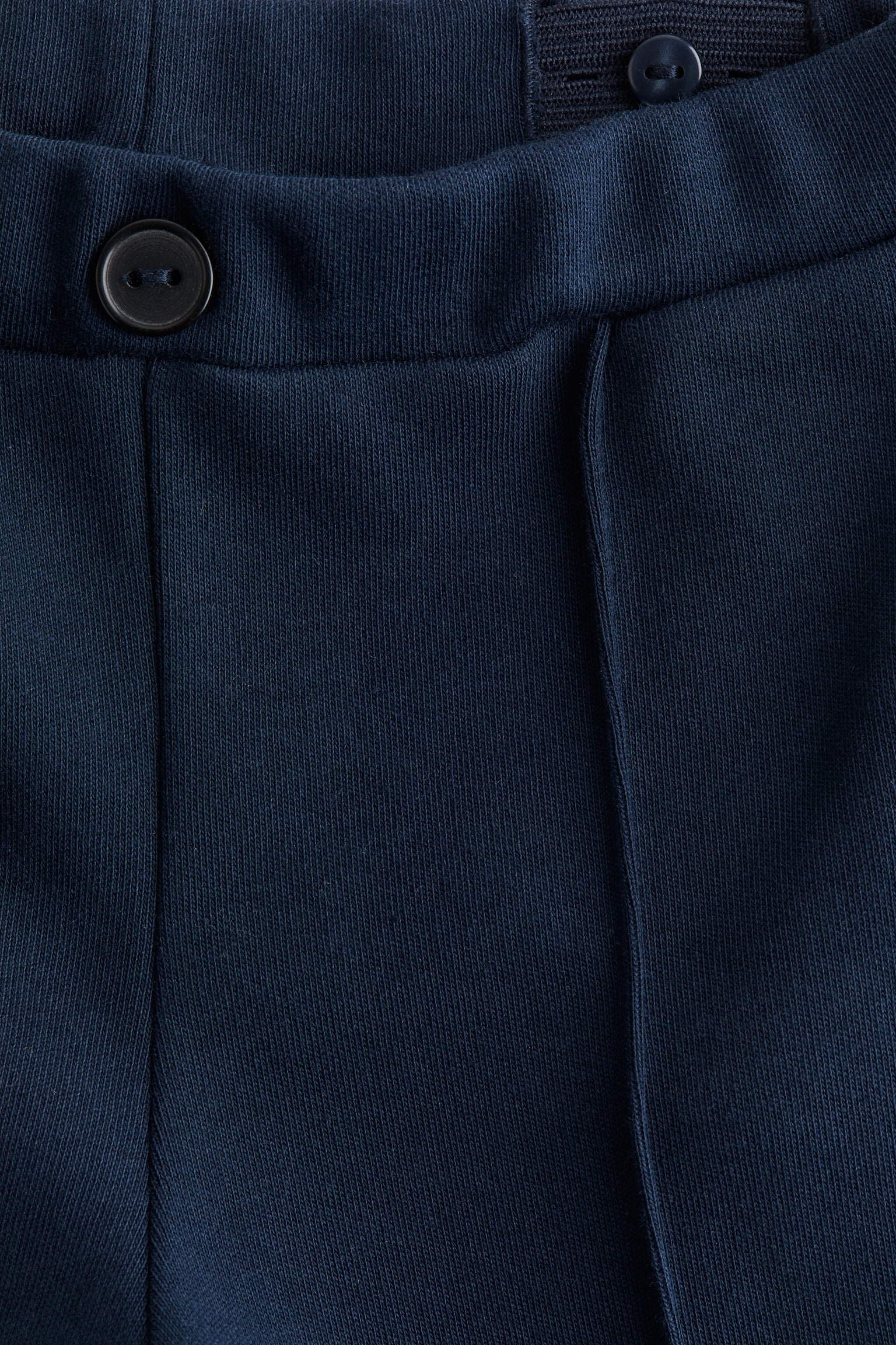 Dressy sweatshirt trousers - Navy blue - 2