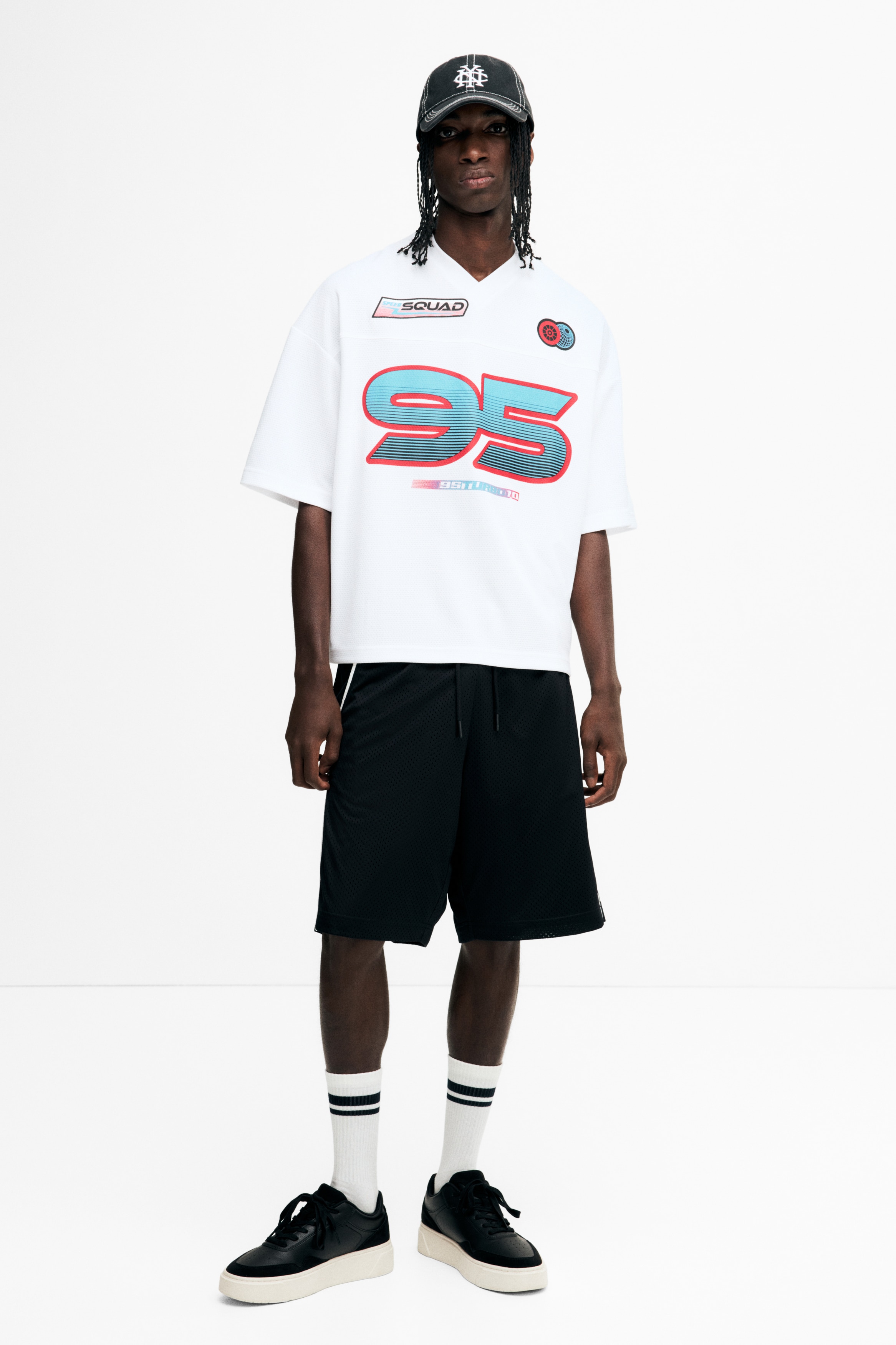 Relaxed-Fit Mesh Shorts from H&M - $29.99