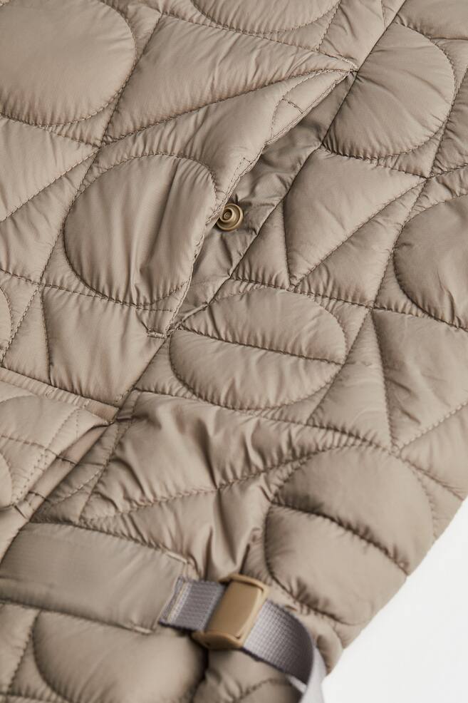 THERMOLITE® quilted popover jacket - Beige - 8