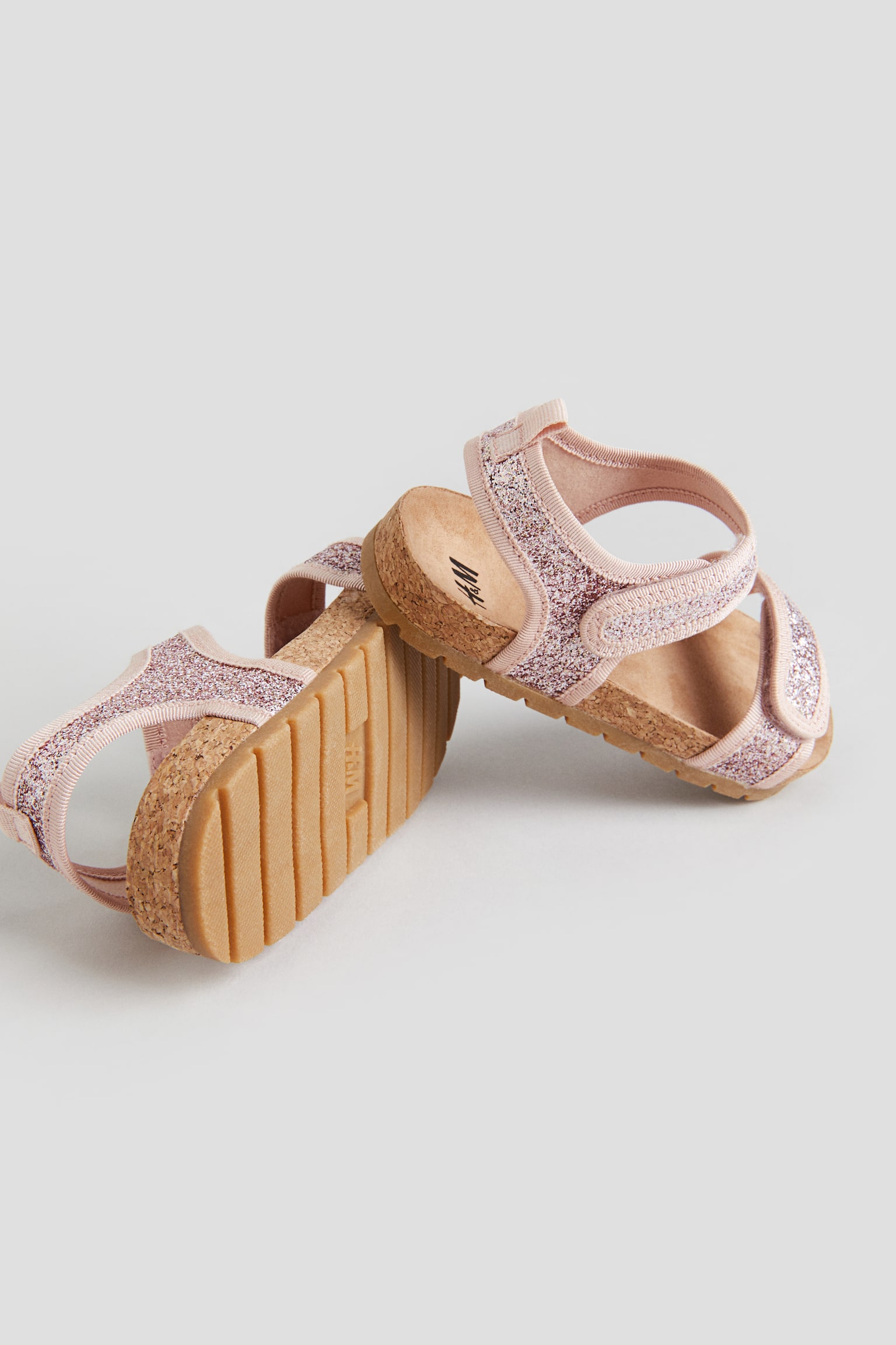 Ankle Strap Sandals - Light pink/Glittery/White/Gold colour/Powder pink/Denim blue/Flower/Light mole - 2