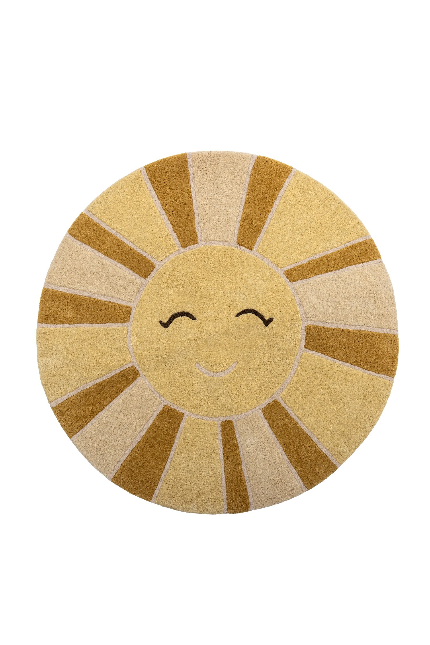 Bloomingville MINI - Sun Tappeto - Giallo