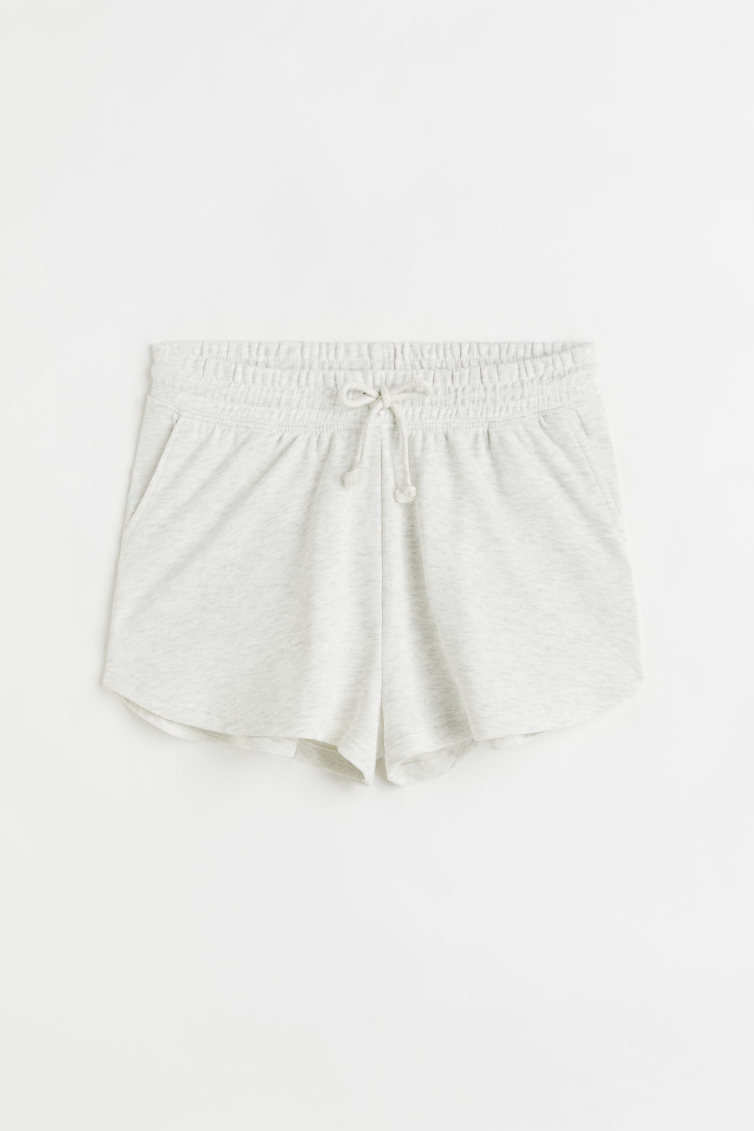 Sweatshorts - Light grey marl