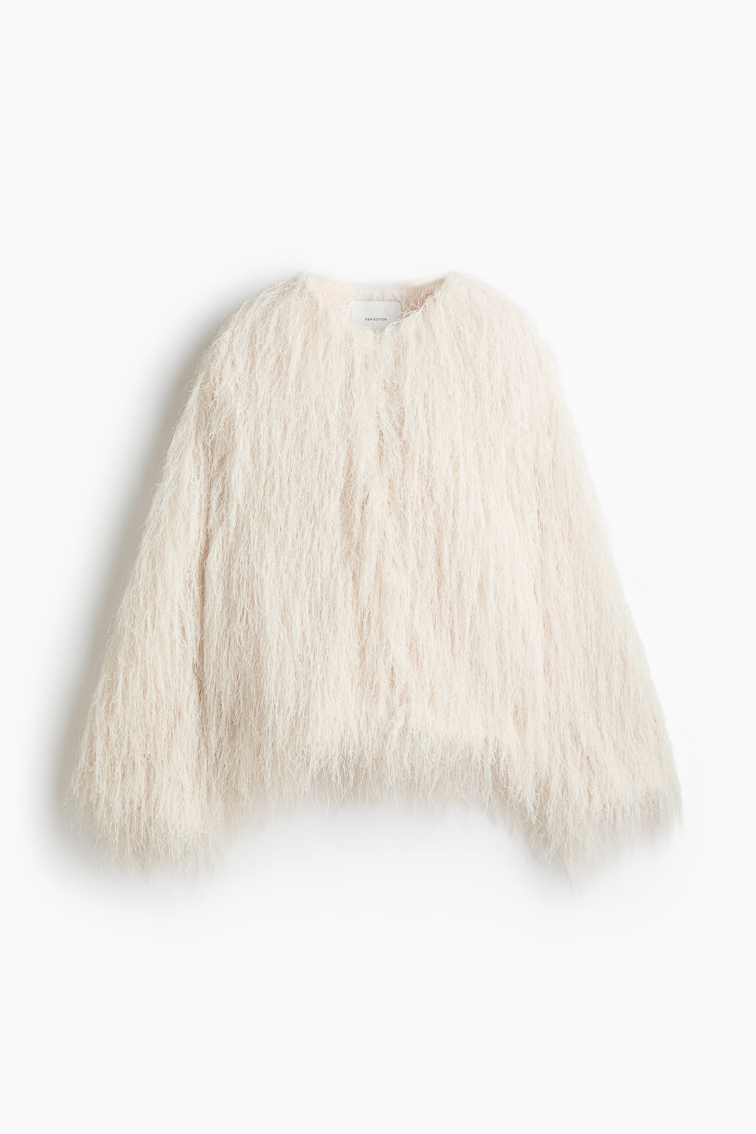 Fringed jacket - クリーム - 1