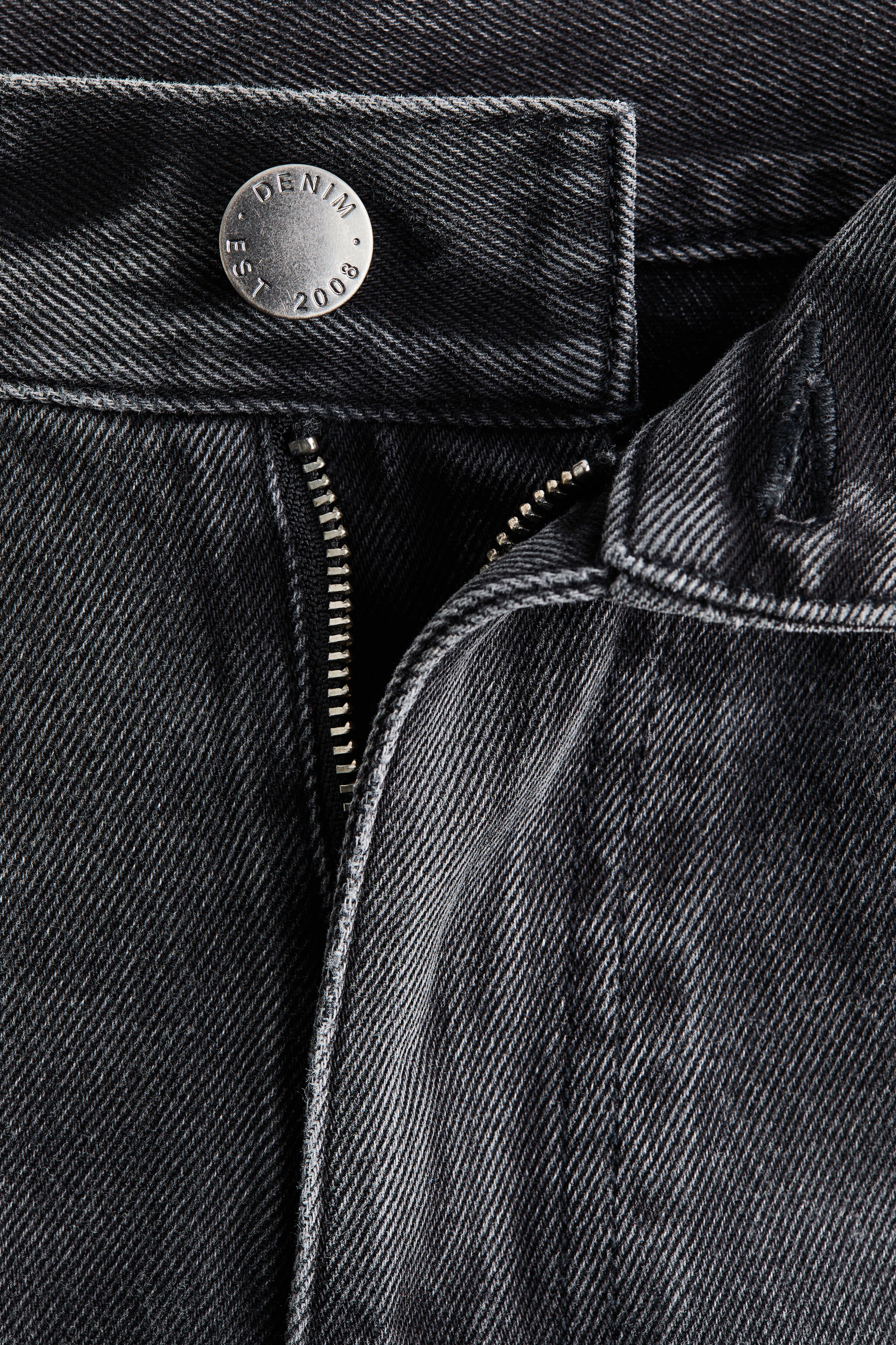 Barrel-Leg Regular-Waist Jeans