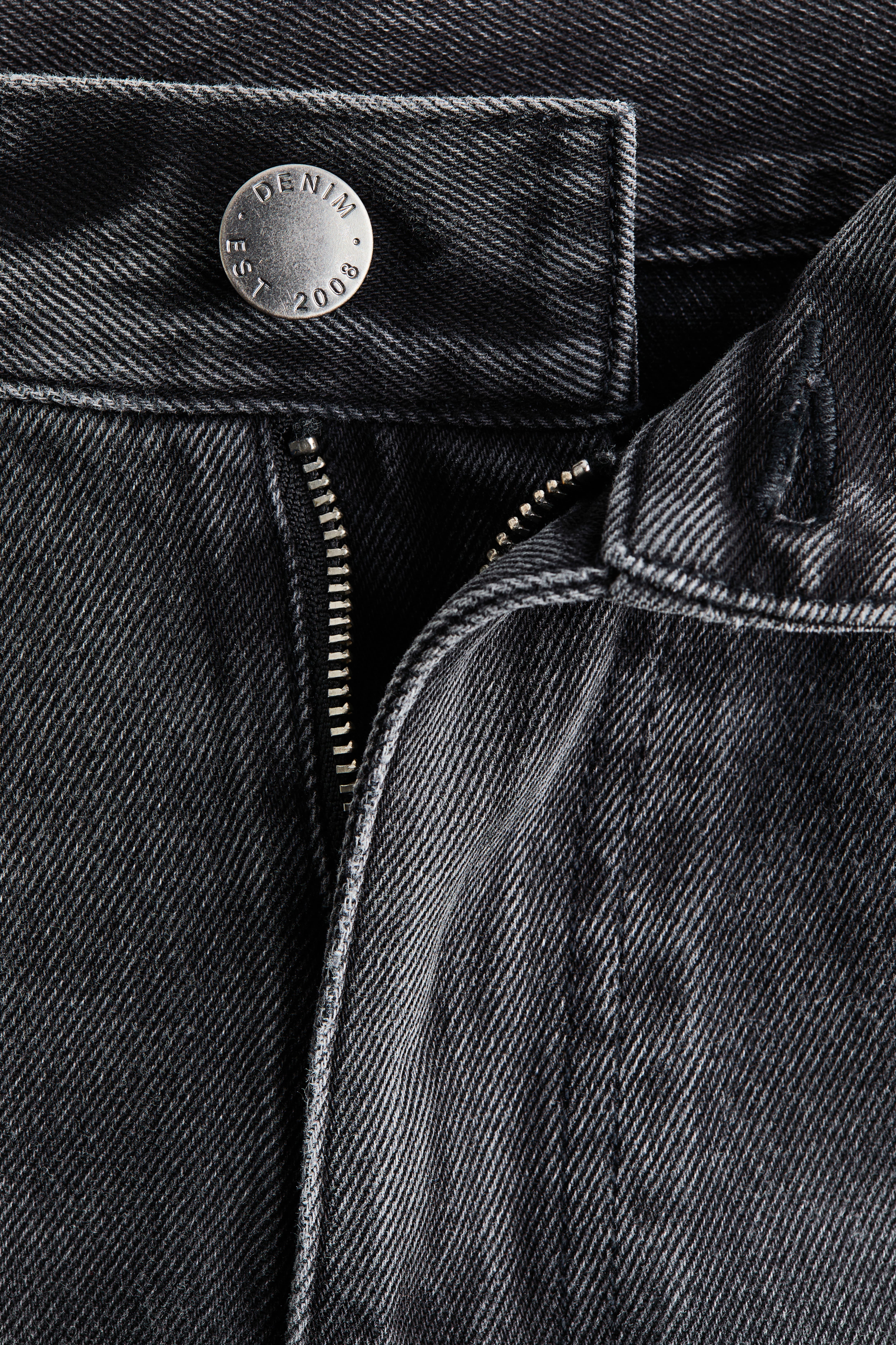 Barrel-Leg Regular-Waist Jeans