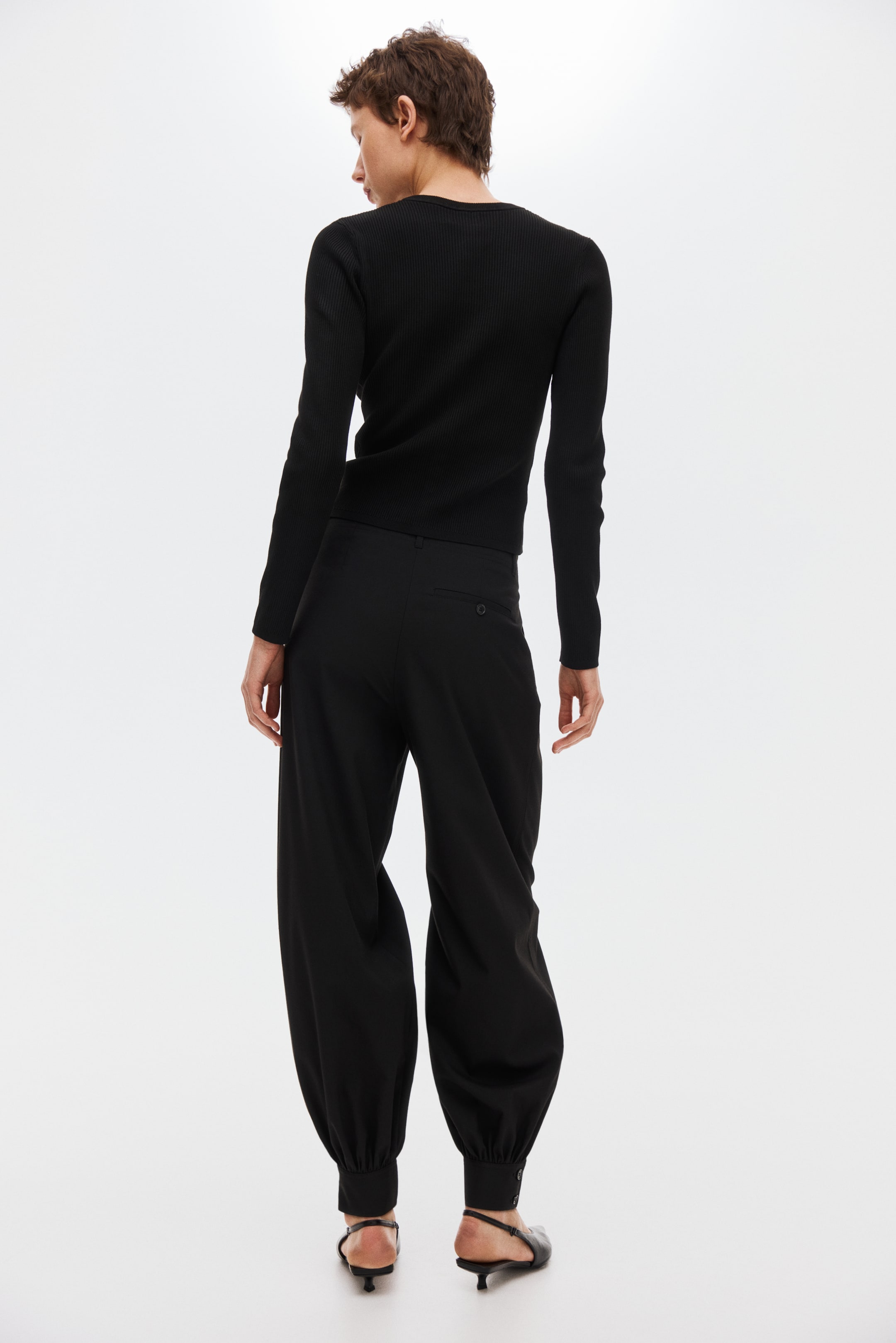 Pantalon à jambes ballon