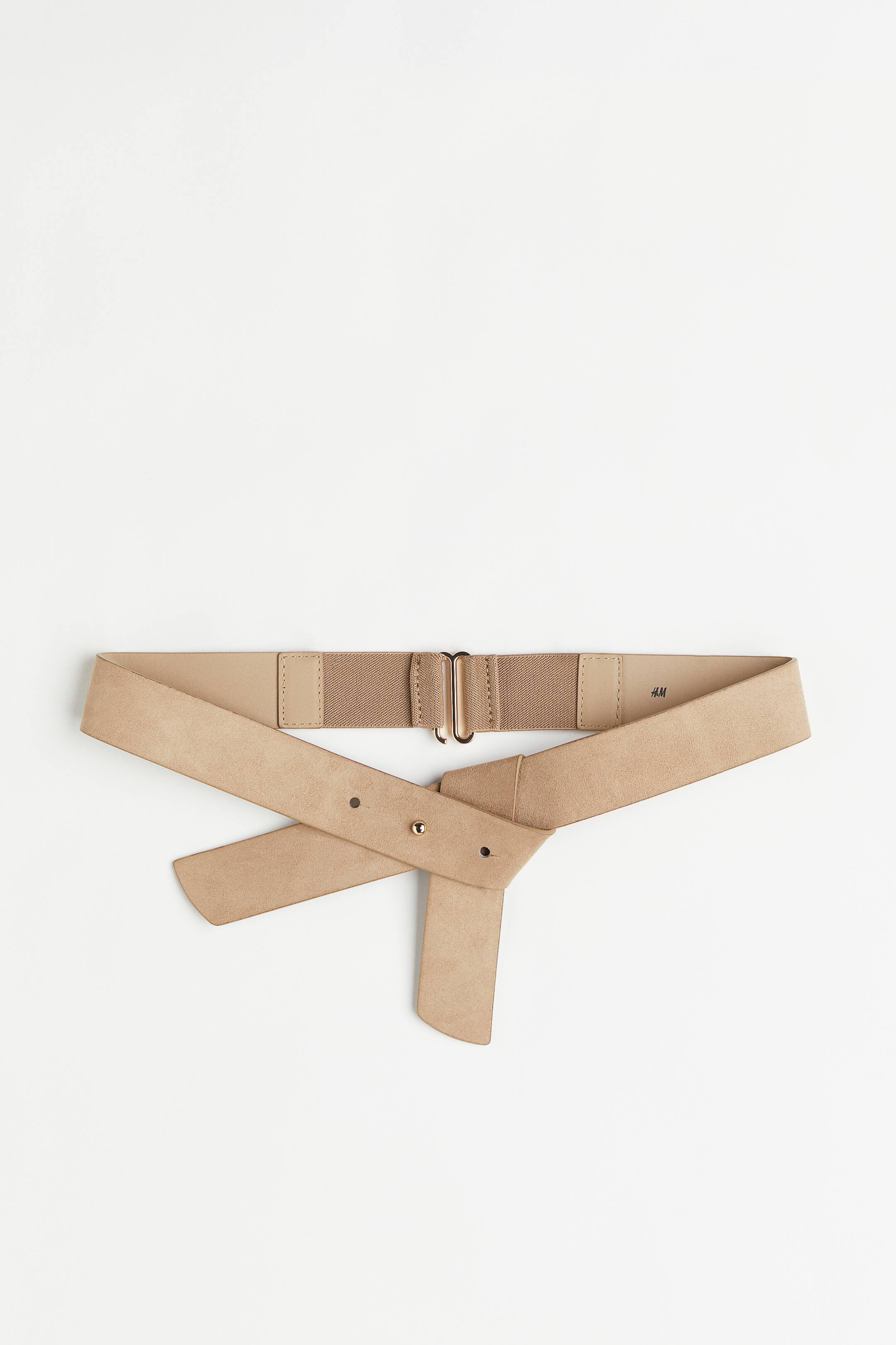 View larger image: Knot-detail waist belt - Beige - Ladies | H&M IN 1