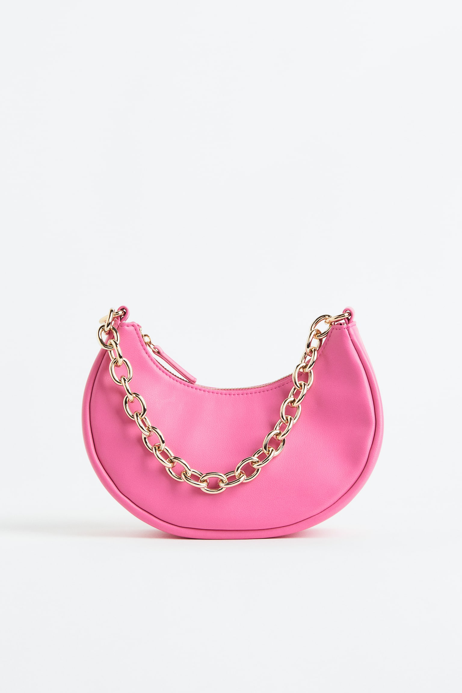 Small Shoulder Bag - Pink/Black/Orange - 1