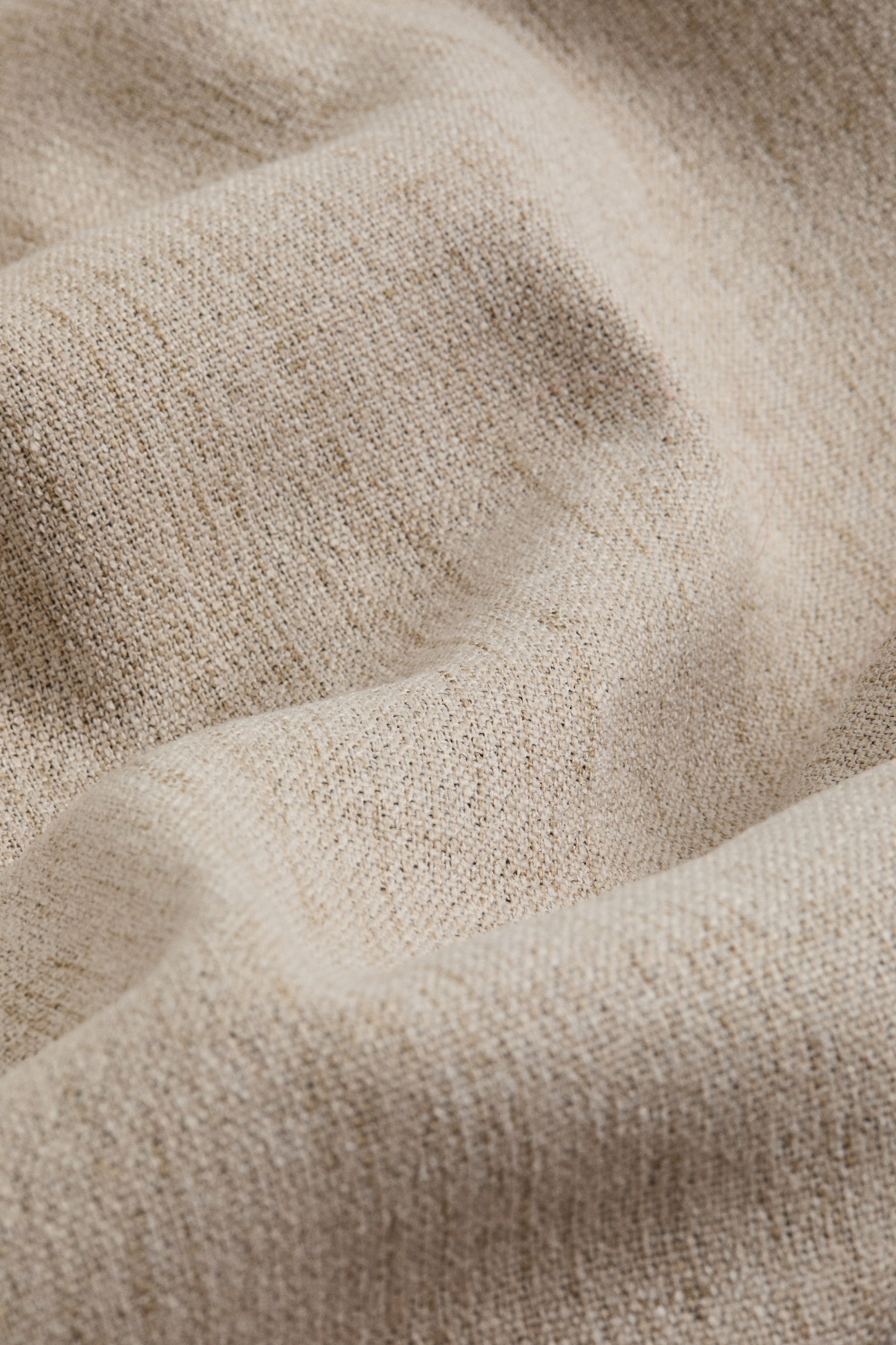 1-pack wide blackout curtain length - Beige/Sage green - 3