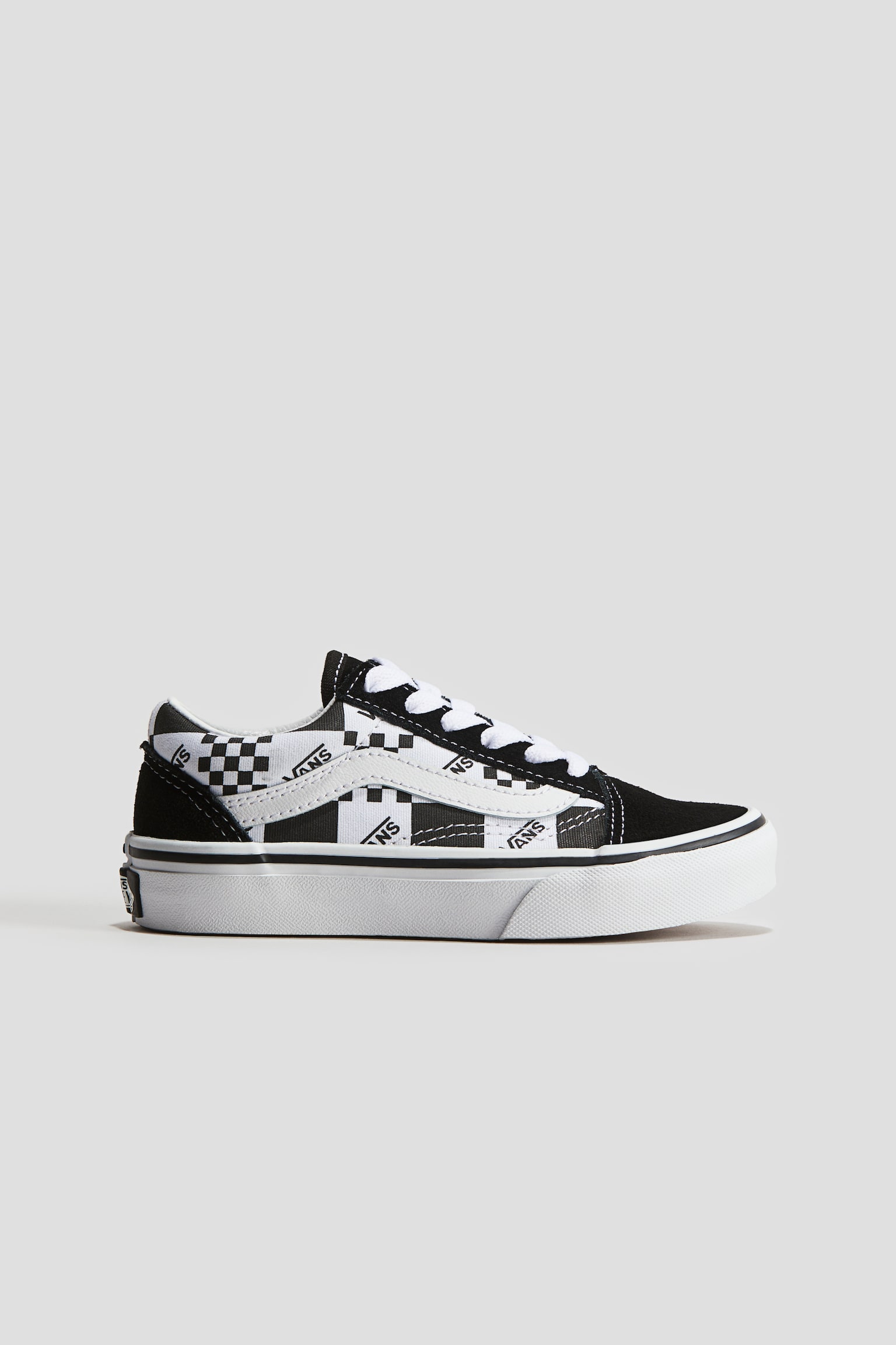 Oldskool - Logo Check Black/tru - 1