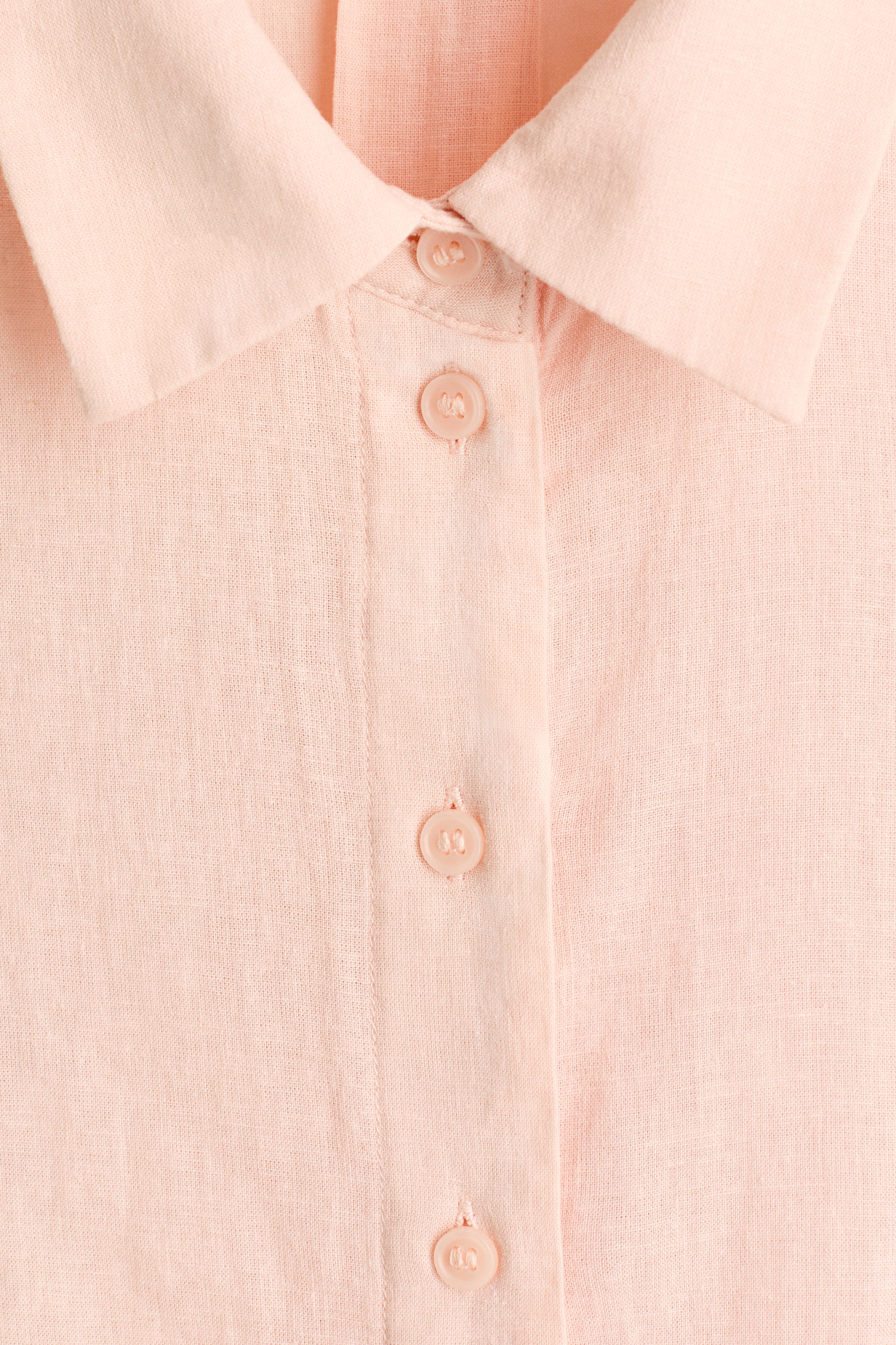 Linen-Blend Shirt