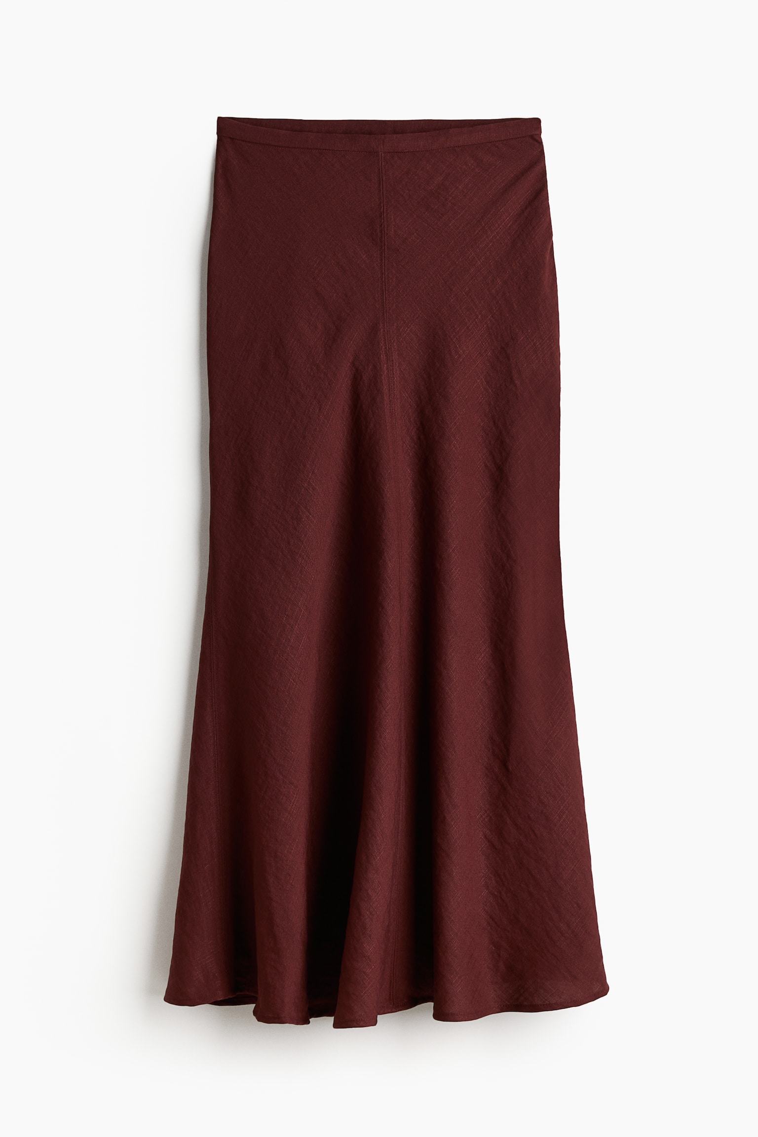 Flared Skirt - Rust brown - 2