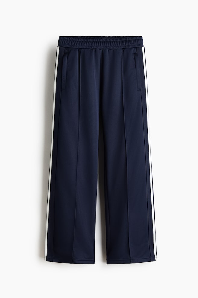 Loose-Fit Sports Track Pants with DryMove™ - Dark blue - 1