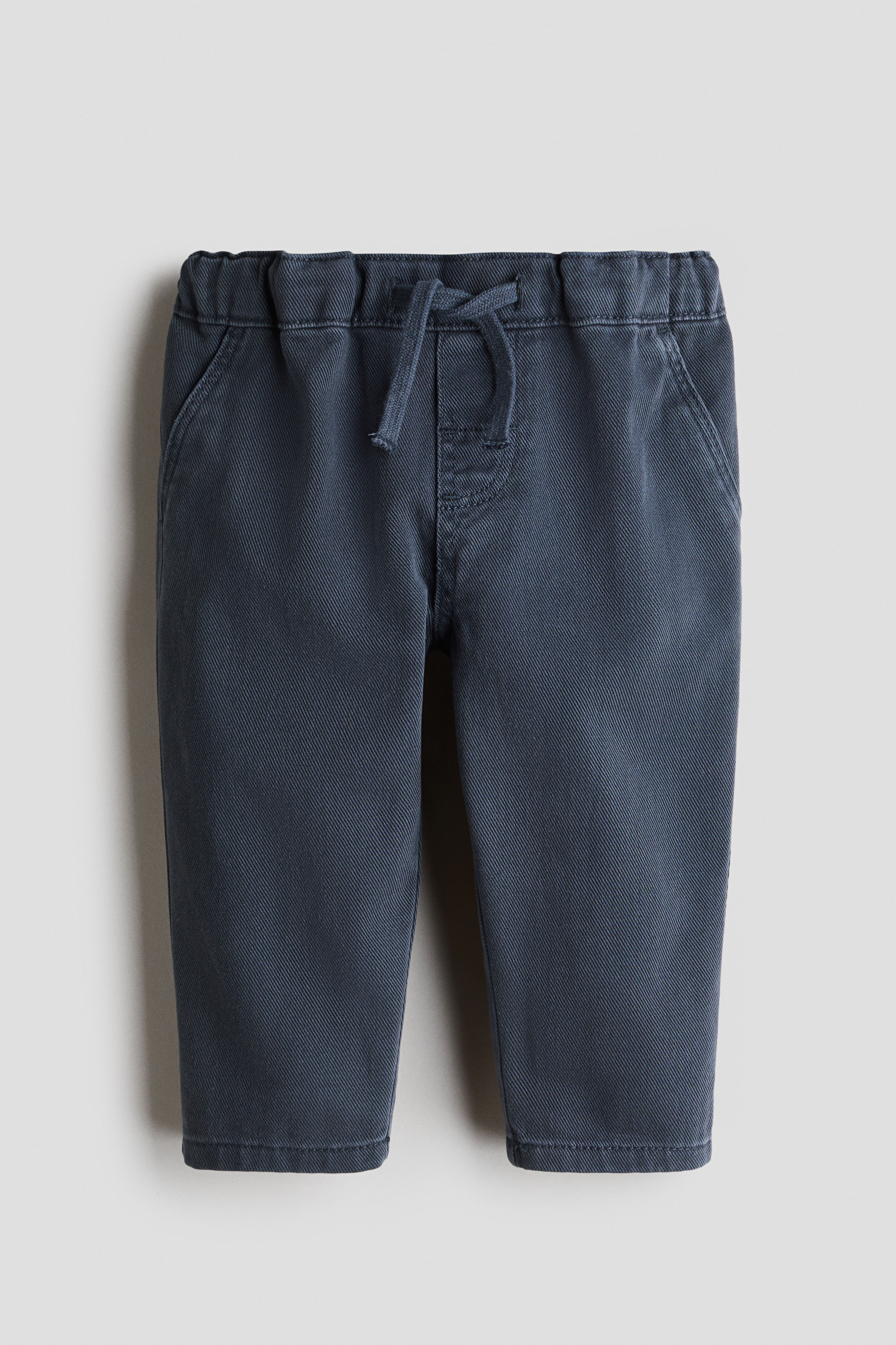 Pantalon en sergé de coton
