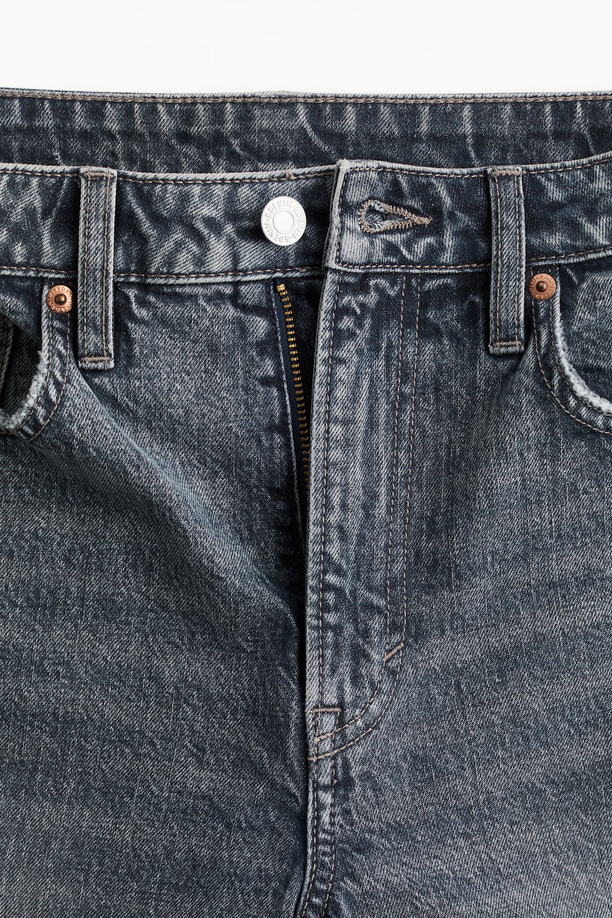 High Rise Slim Straight Leg Jeans - image 2