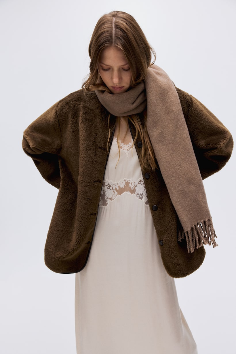 Womens Coats Dark Brown Teddy Bear Coat Women's Teddy Coats Long