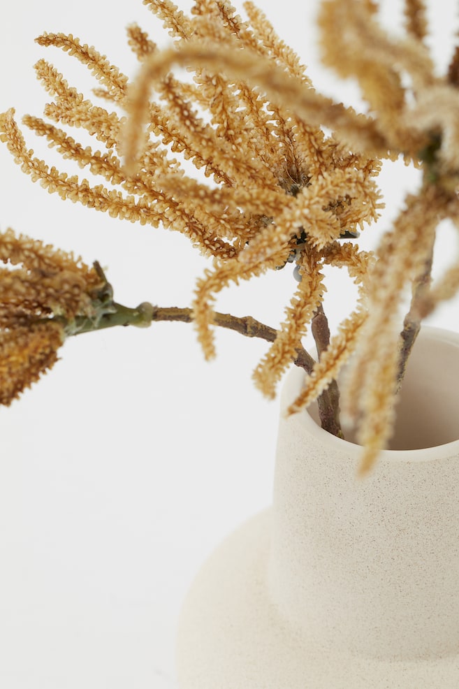 Lille vase i keramik - Lys beige - 2