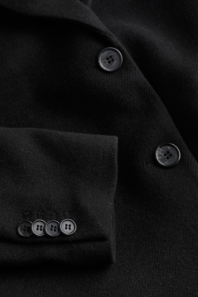 Single-breasted jacket - Black/Beige/Dark grey/Pinstriped - 3