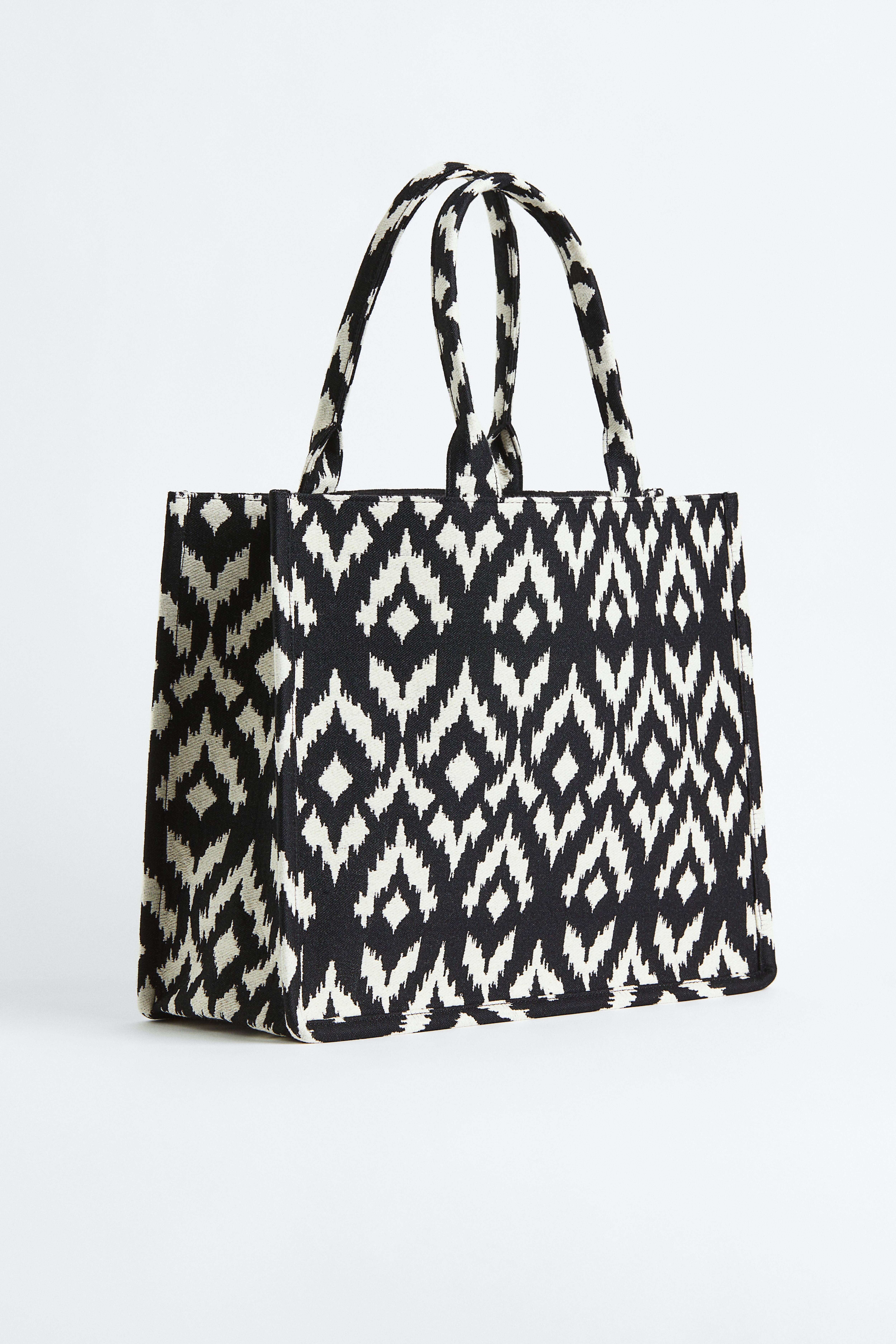 H&M Jacquard Tote Bag newest