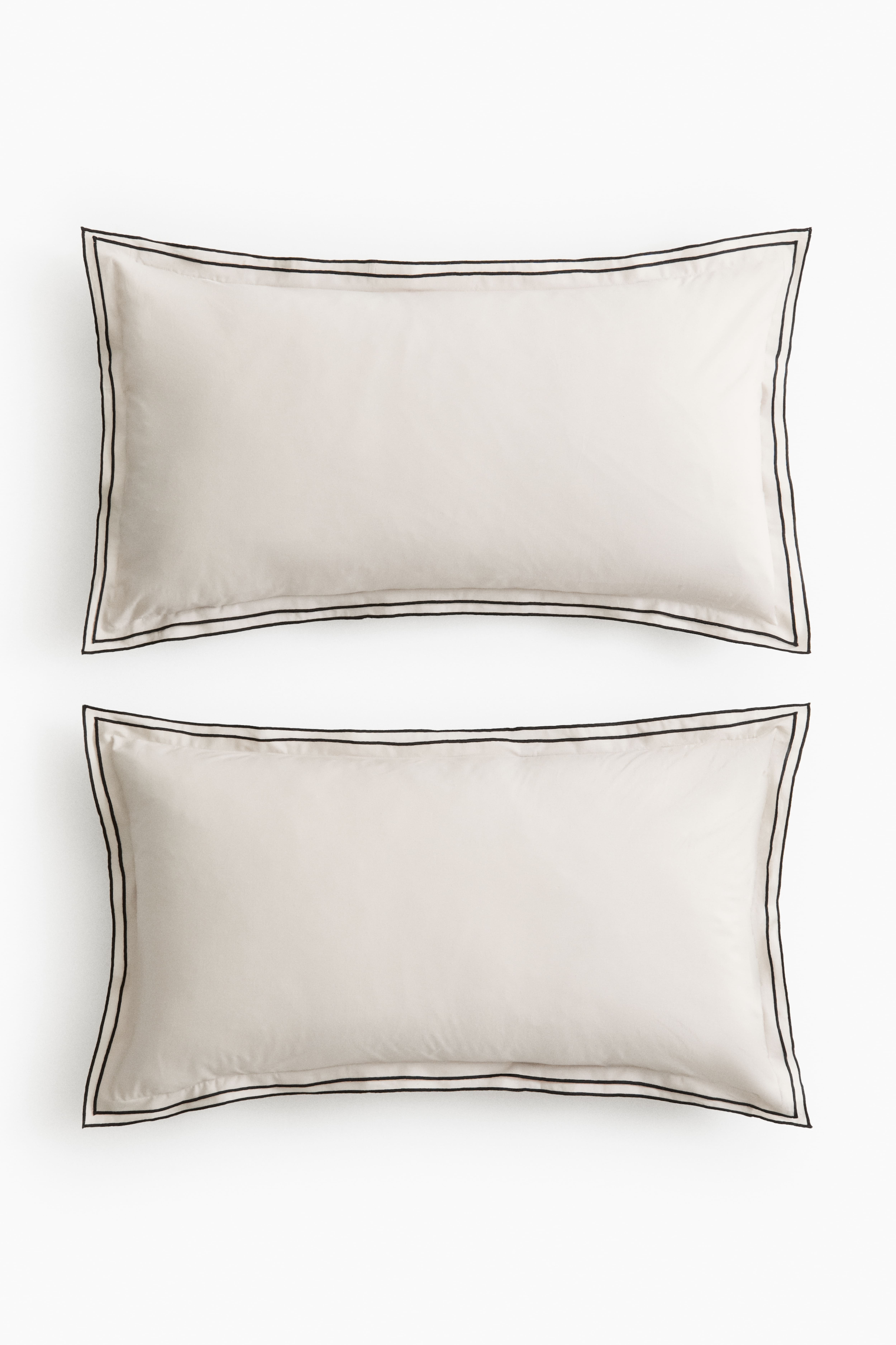 2-Pack Cotton Pillowcases
