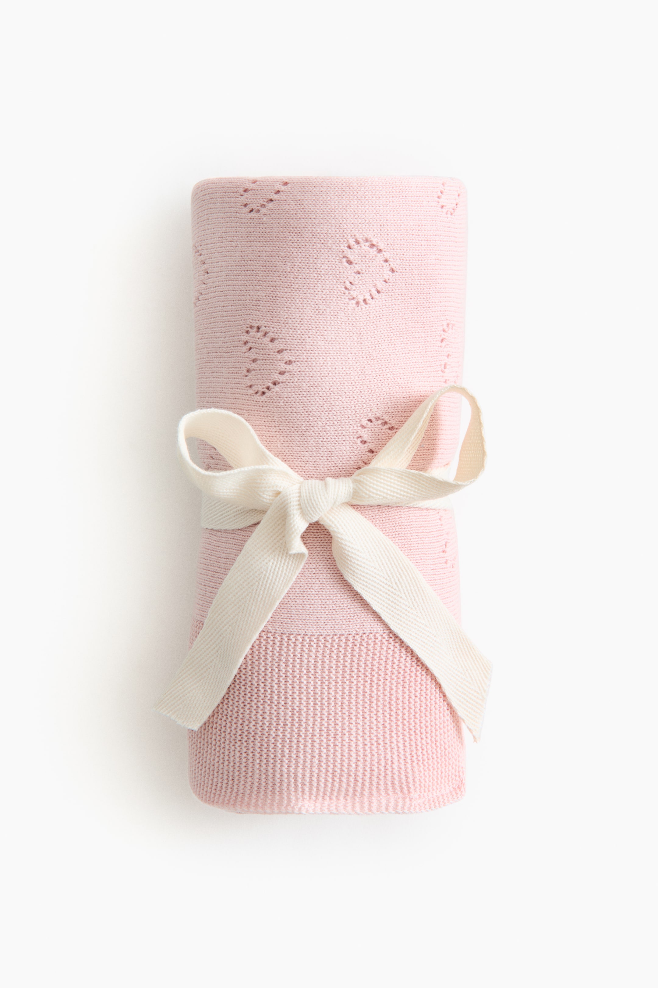 Cotton Pointelle Baby Blanket