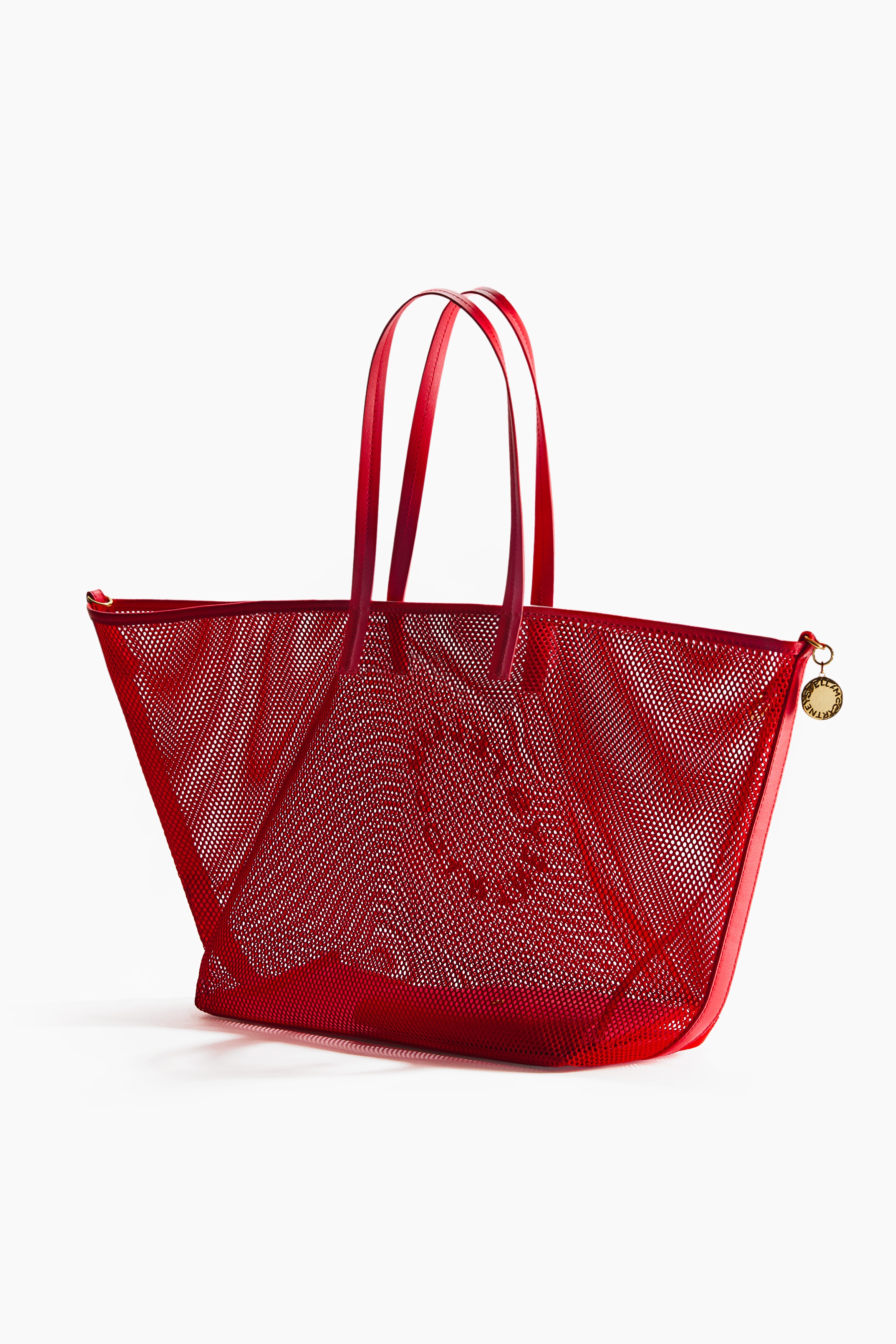 Superロゴ メッシュトートバッグ 赤 ラージメッシュトートバッグ - レッド - レディース | H&M JP