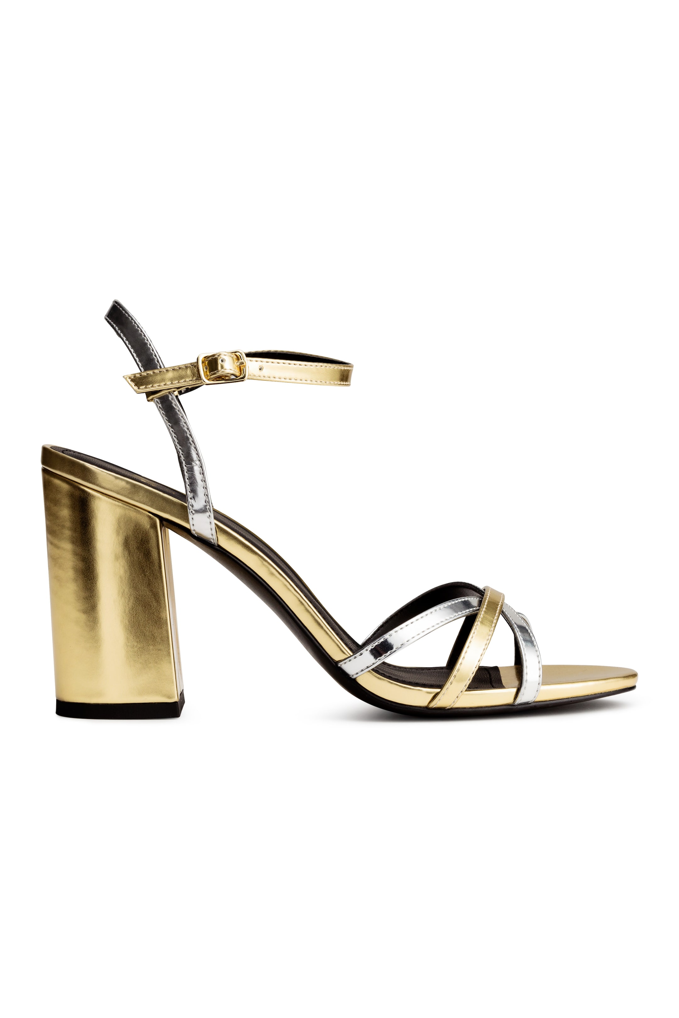 Agrandir l'image: Sandales - Doré/argenté - FEMME | H&M FR 1