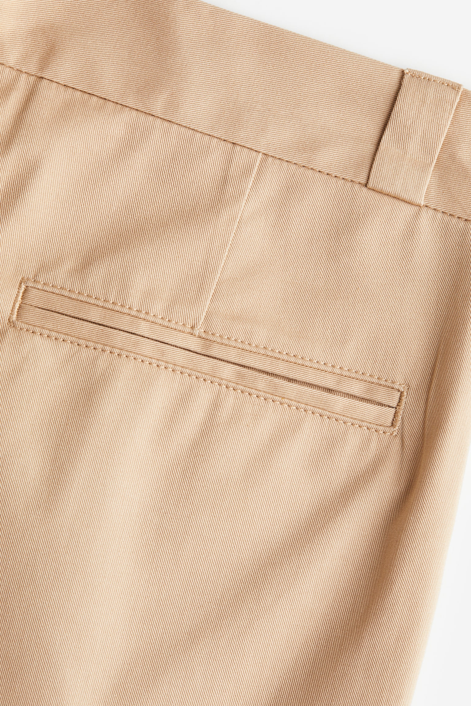 Relaxed Fit Chino shorts - Beige/Black - 2