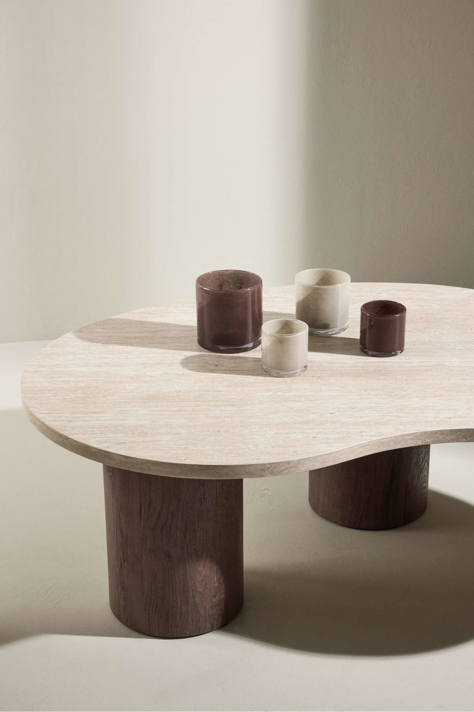 Table De Canapé Megg-Mdf, Beige - 3