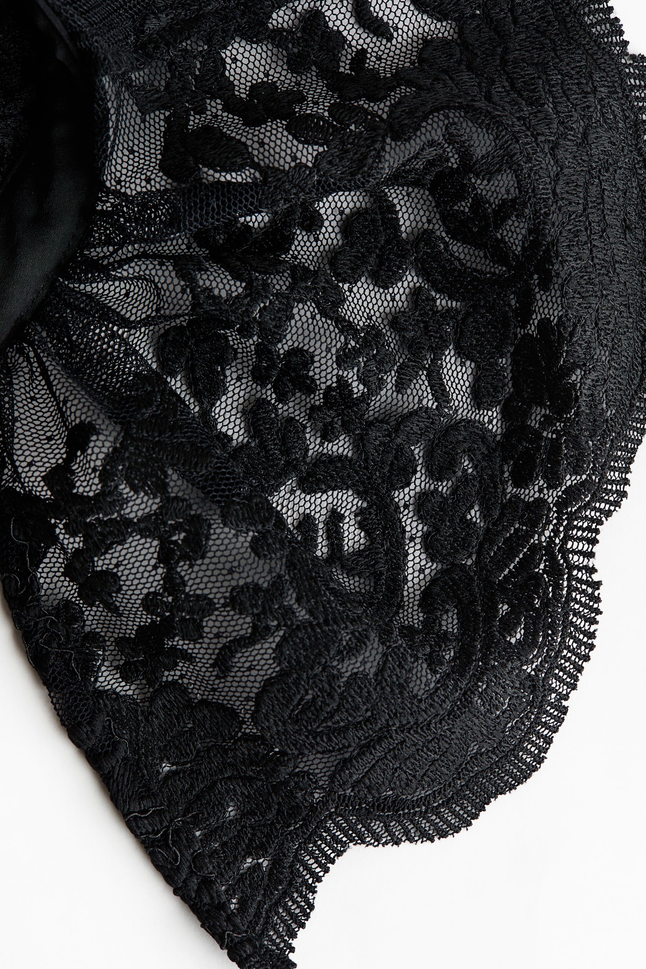 Lace-Detail Halterneck Dress
