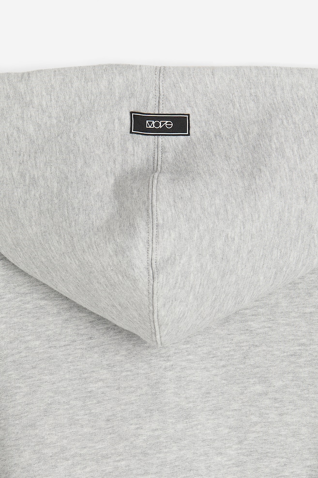 DryMove™ Sports hoodie - Light grey marl/Move/Black/Red - 8