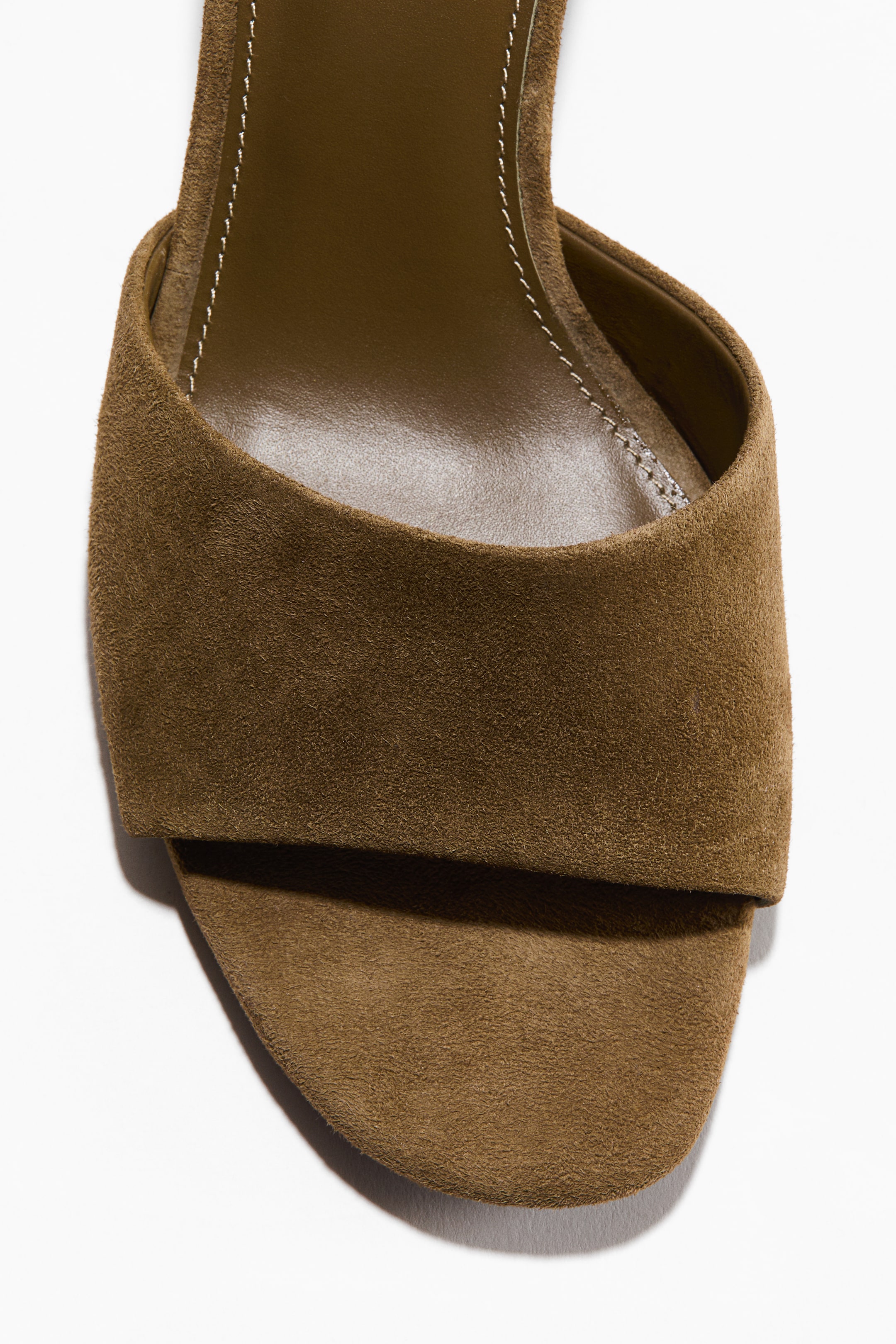 Heeled Suede Sandals