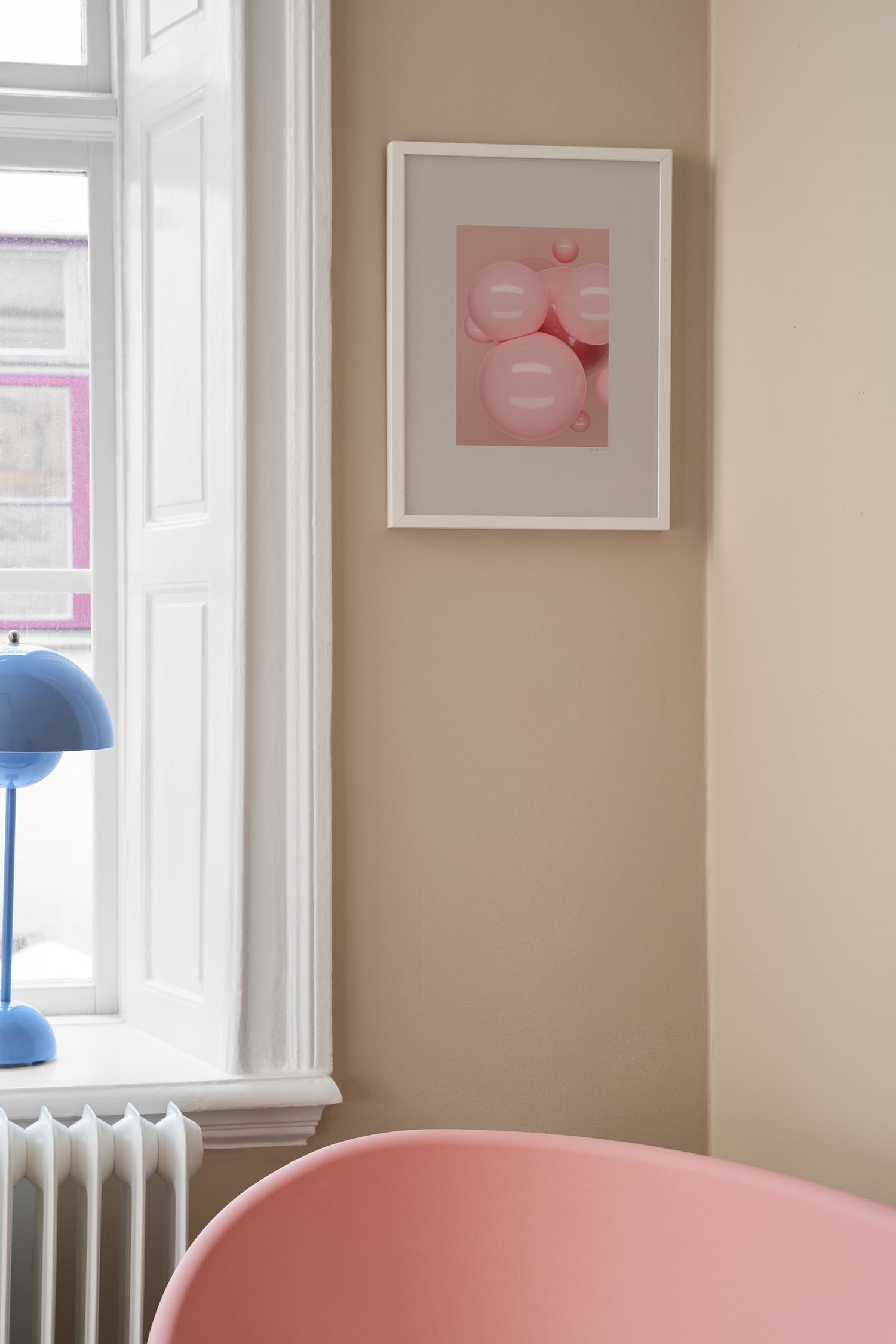 Floating In Pink Plakat - Floating In Pink